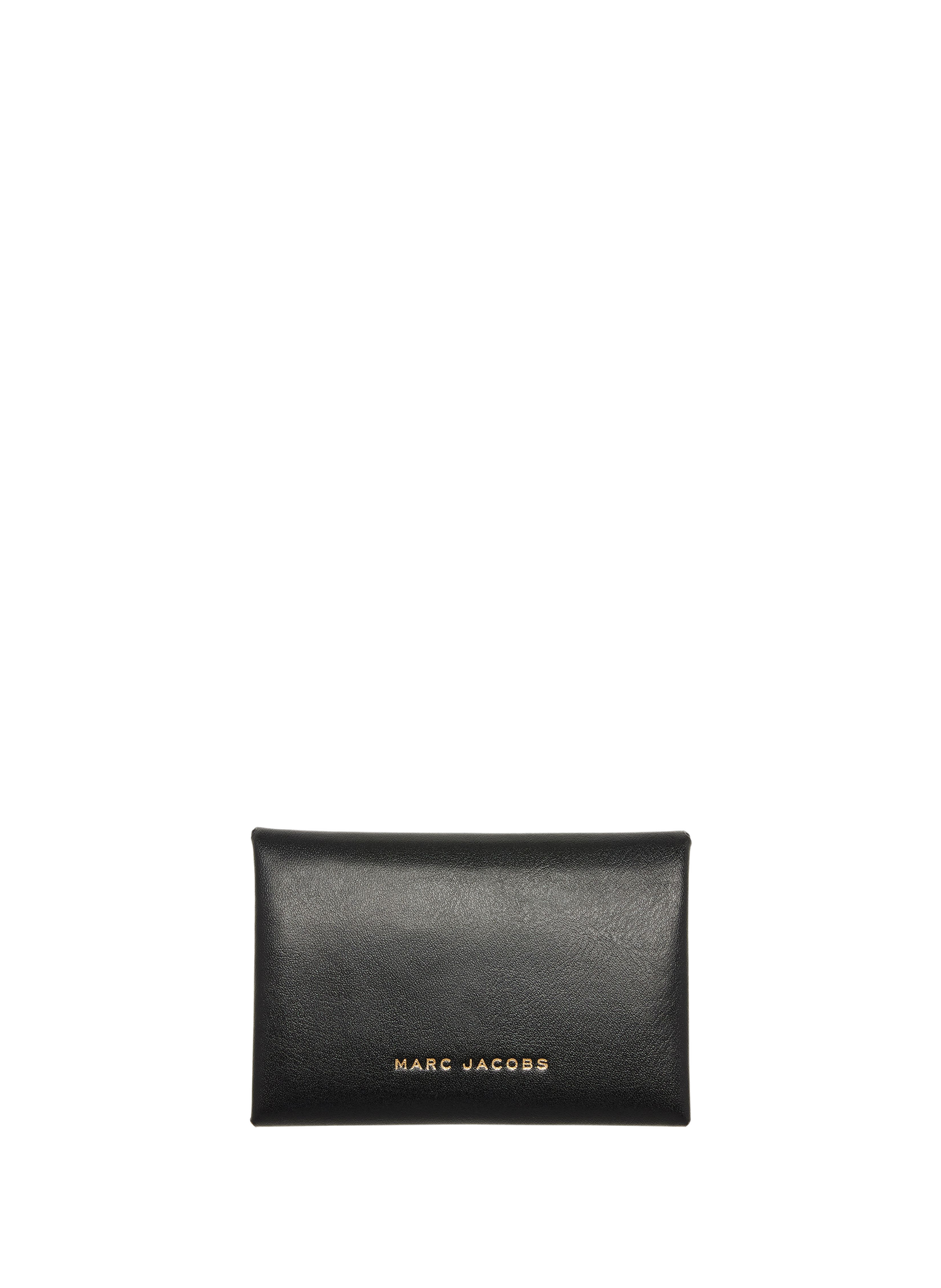 Scene Snap leather card holder MARC JACOBS Black