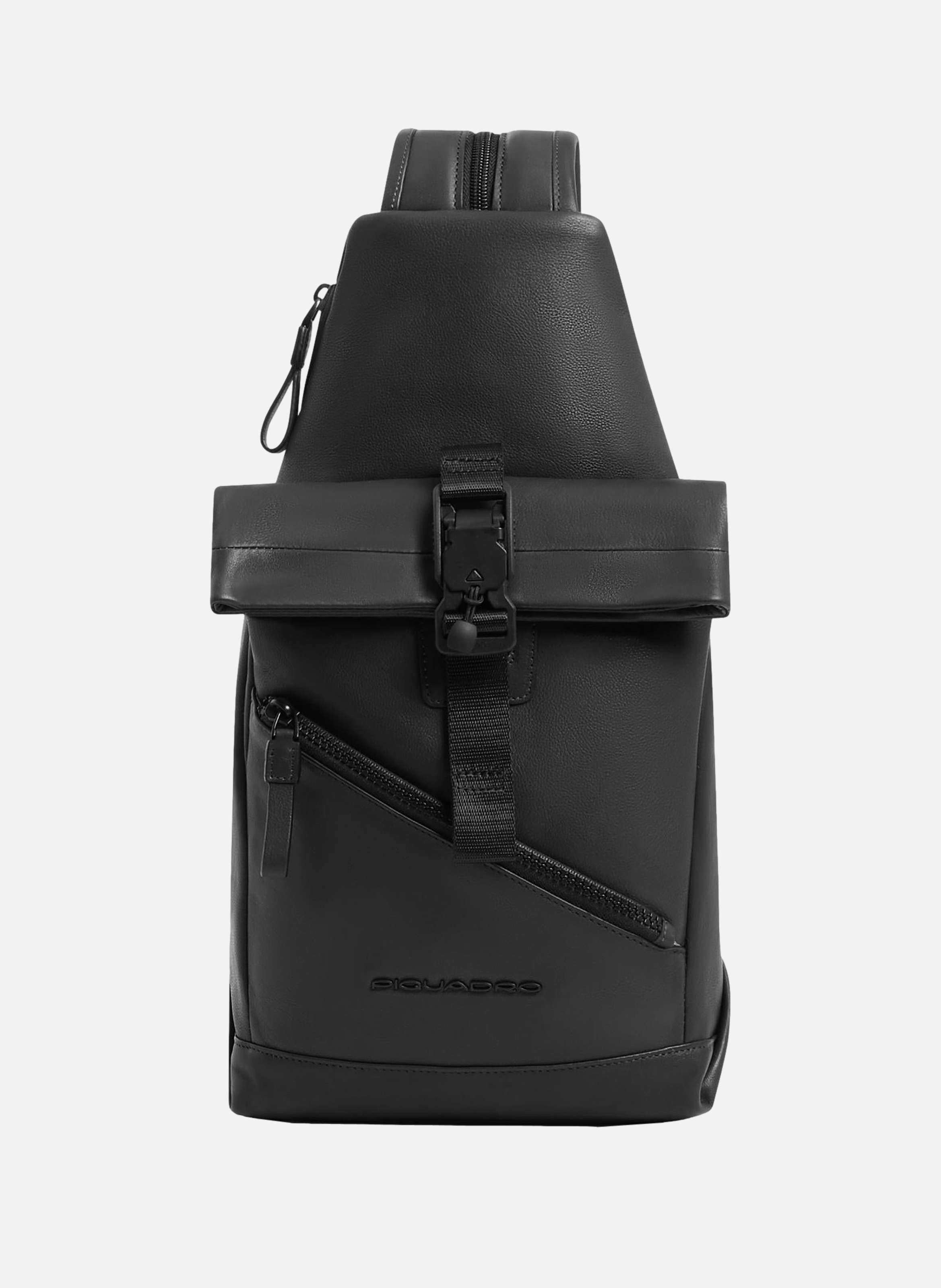 Convertible to backpack sling bag PIQUADRO Black