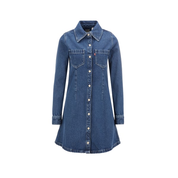 Robe mini en jean