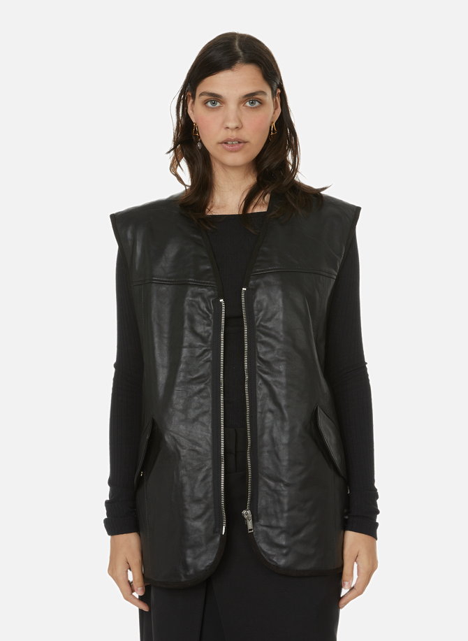 Spector DEADWOOD Sleeveless Leather Jacket