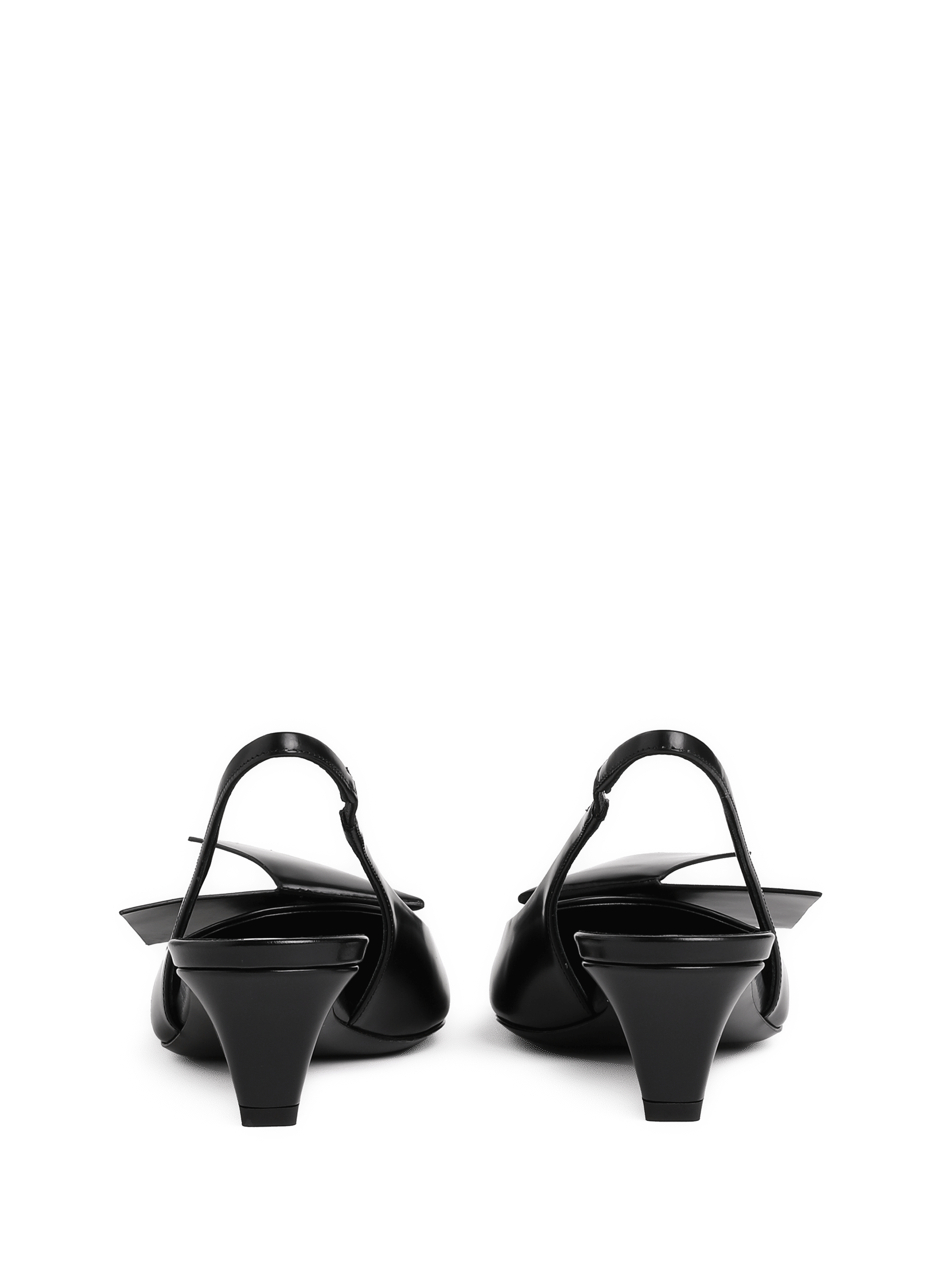 Sandales en cuir PRADA Noir