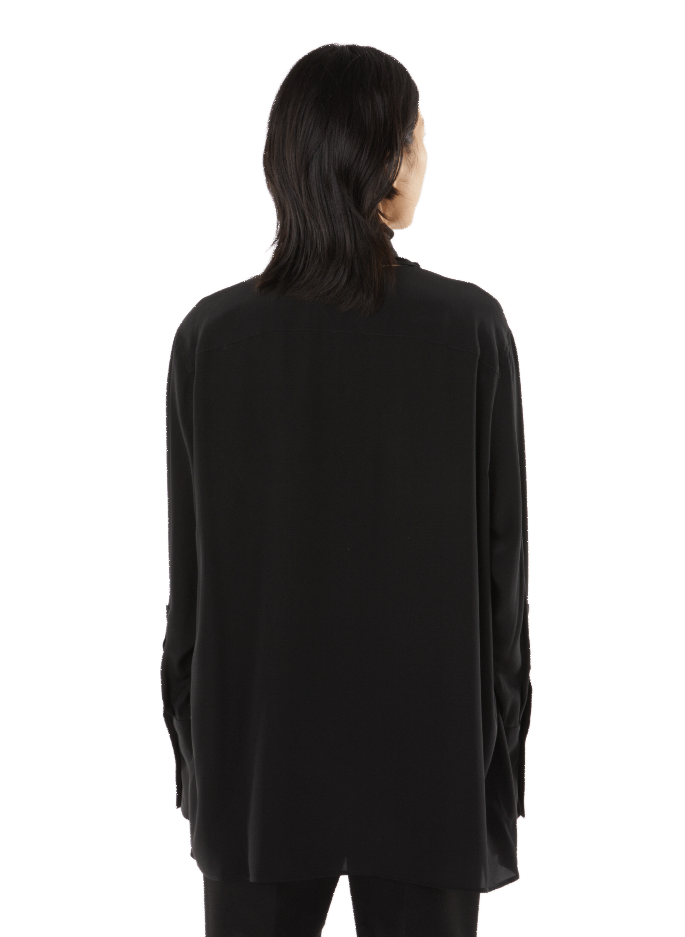 Blouse en soie  Noir
