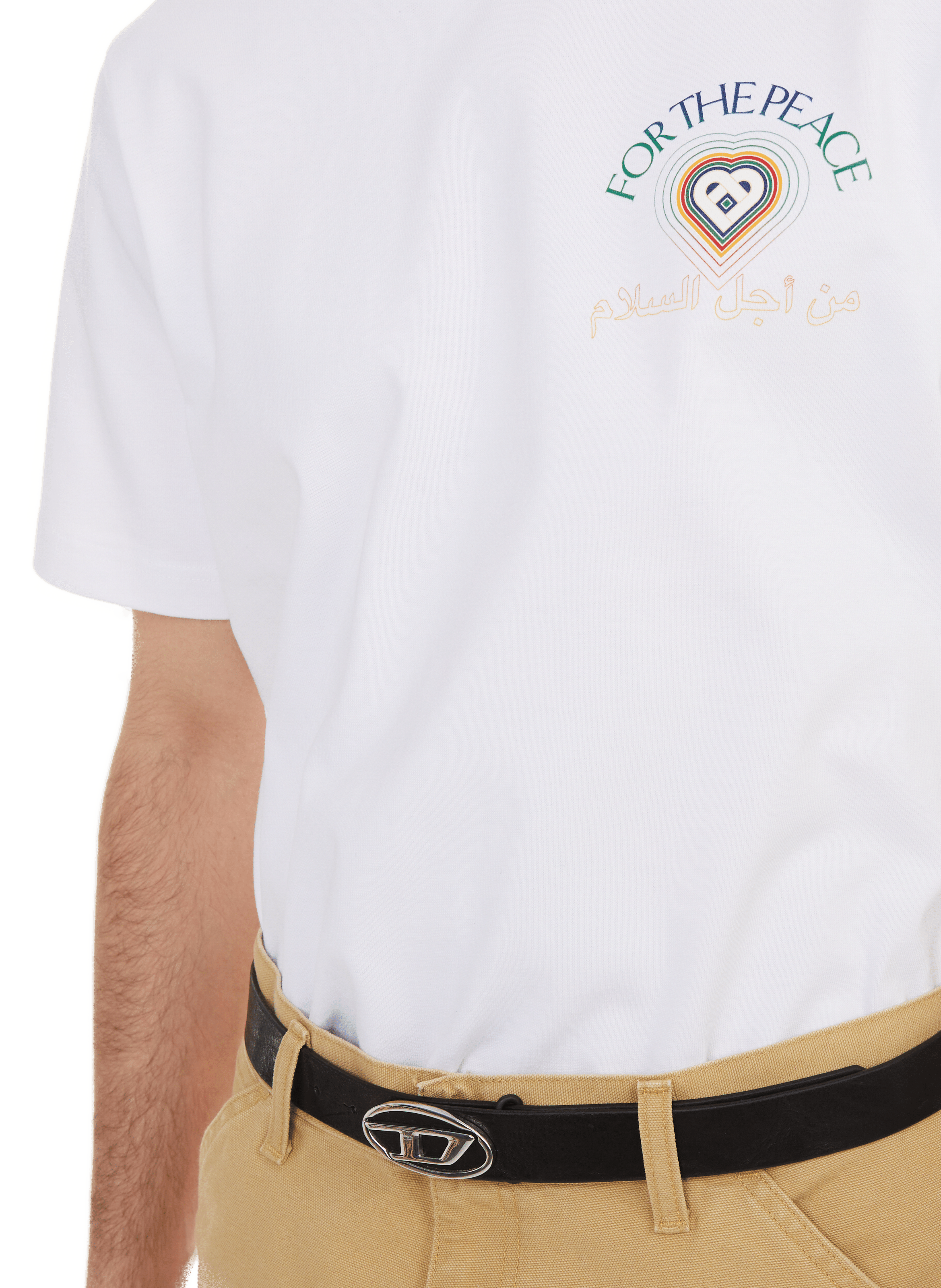 Ceinture en cuir DIESEL Black