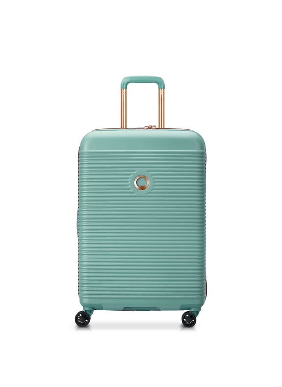 Valise soute rigide taille l - freestyle Vert by DELSEY PARIS DELSEY PARIS Valise soute rigide taille l - freestyle Vert