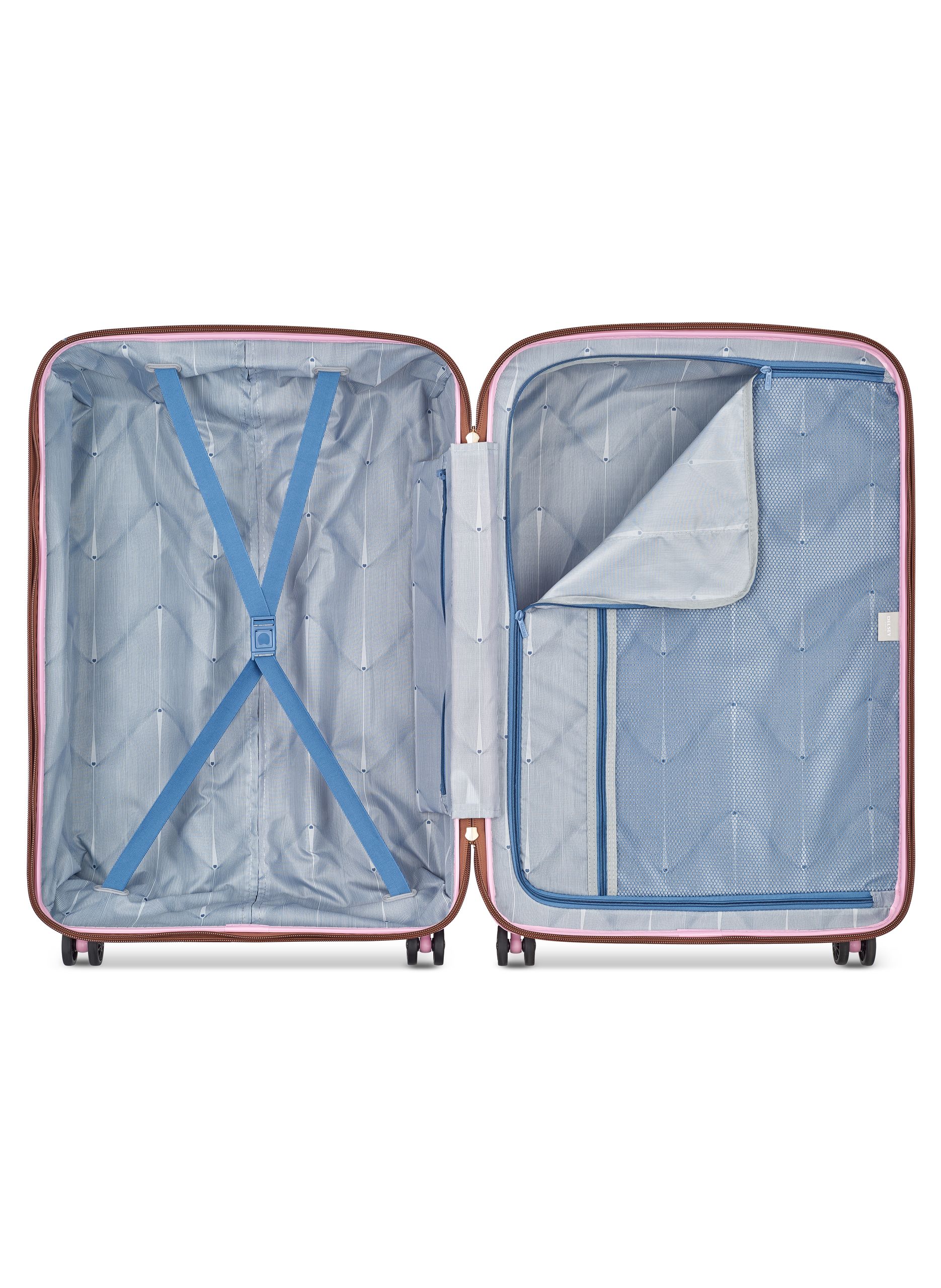 Valise soute rigide taille xl - freestyle DELSEY PARIS Rose