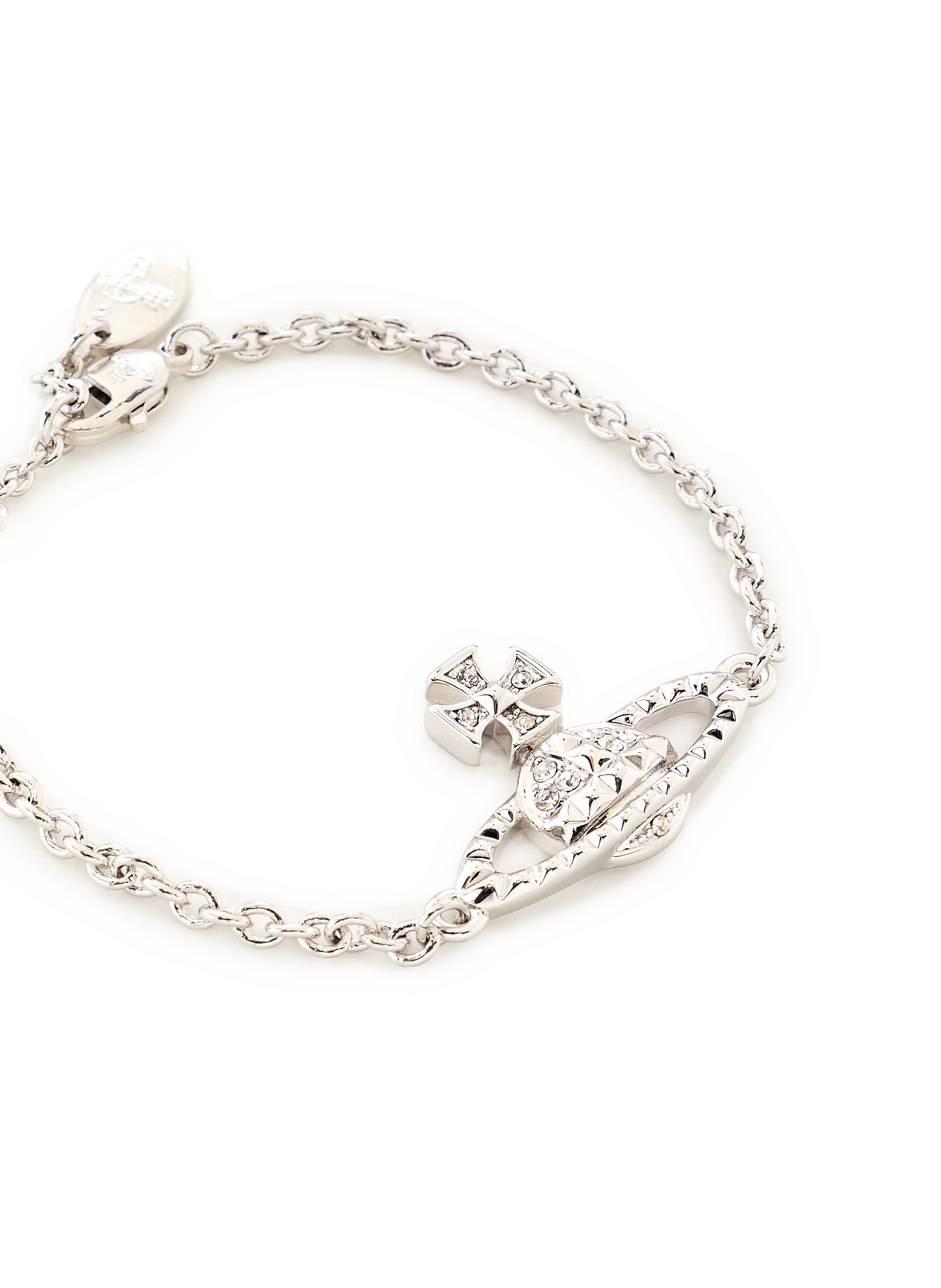 Bracelet Mayfair bas relief VIVIENNE WESTWOOD Argent