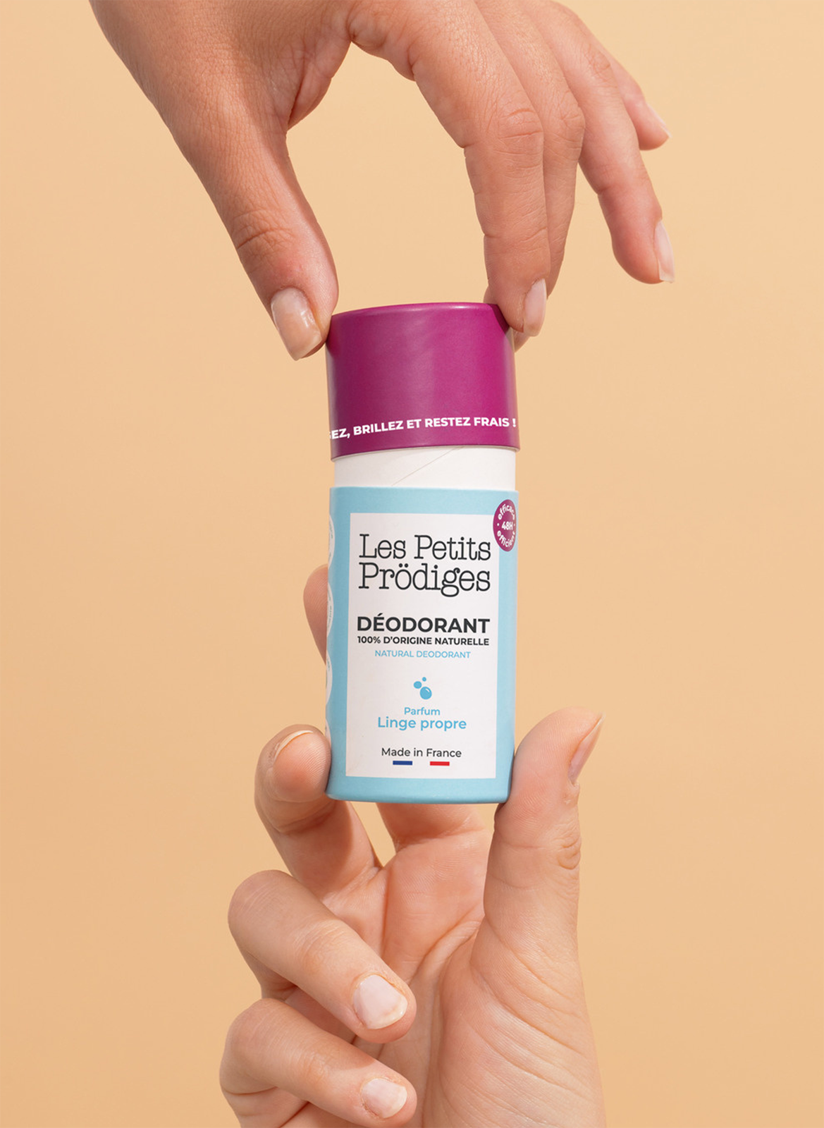 Déodorant Linge Propre - Efficacité 48h LES PETITS PRODIGES No color