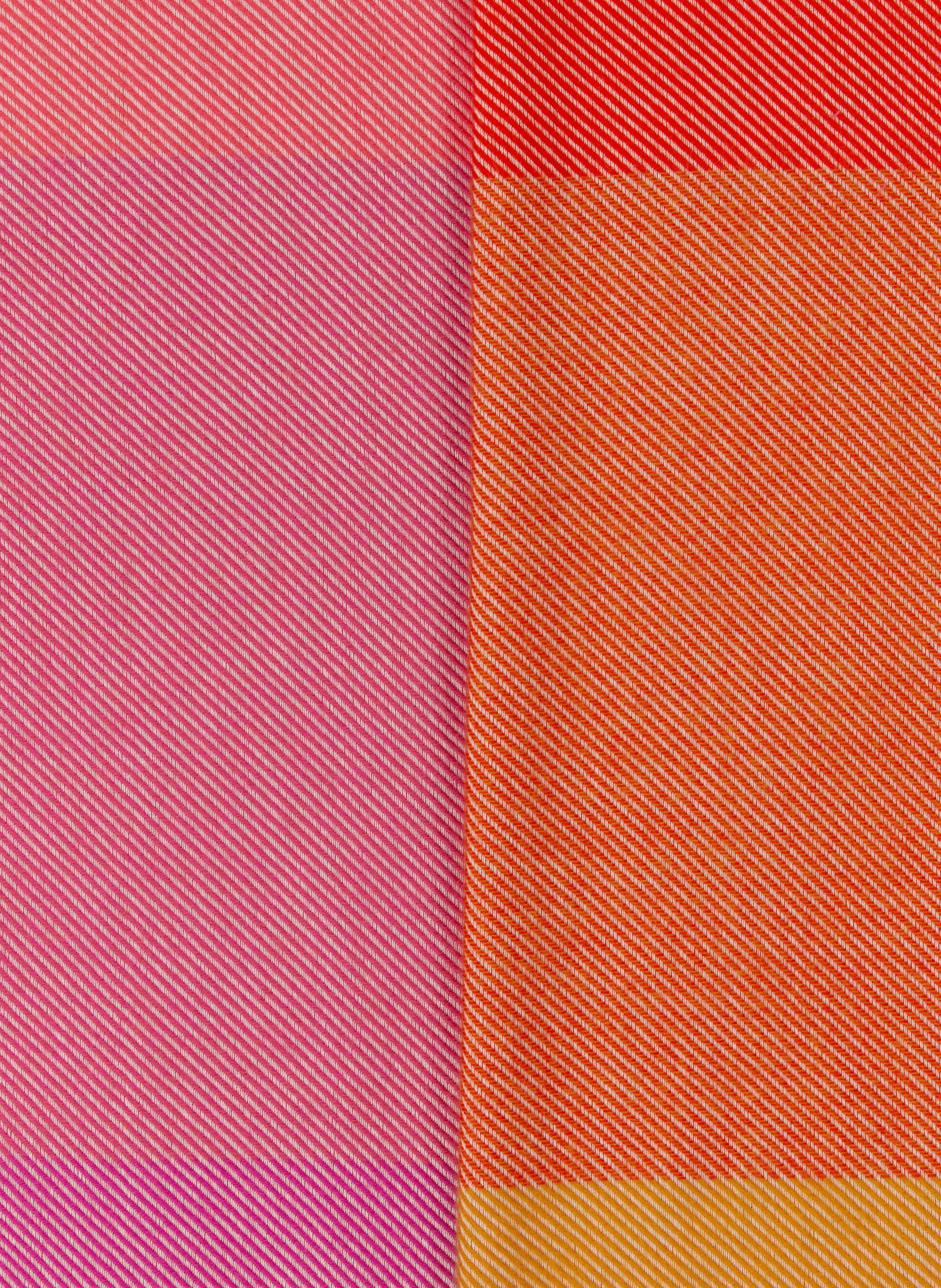 Echarpe sergée AU PRINTEMPS PARIS Rose