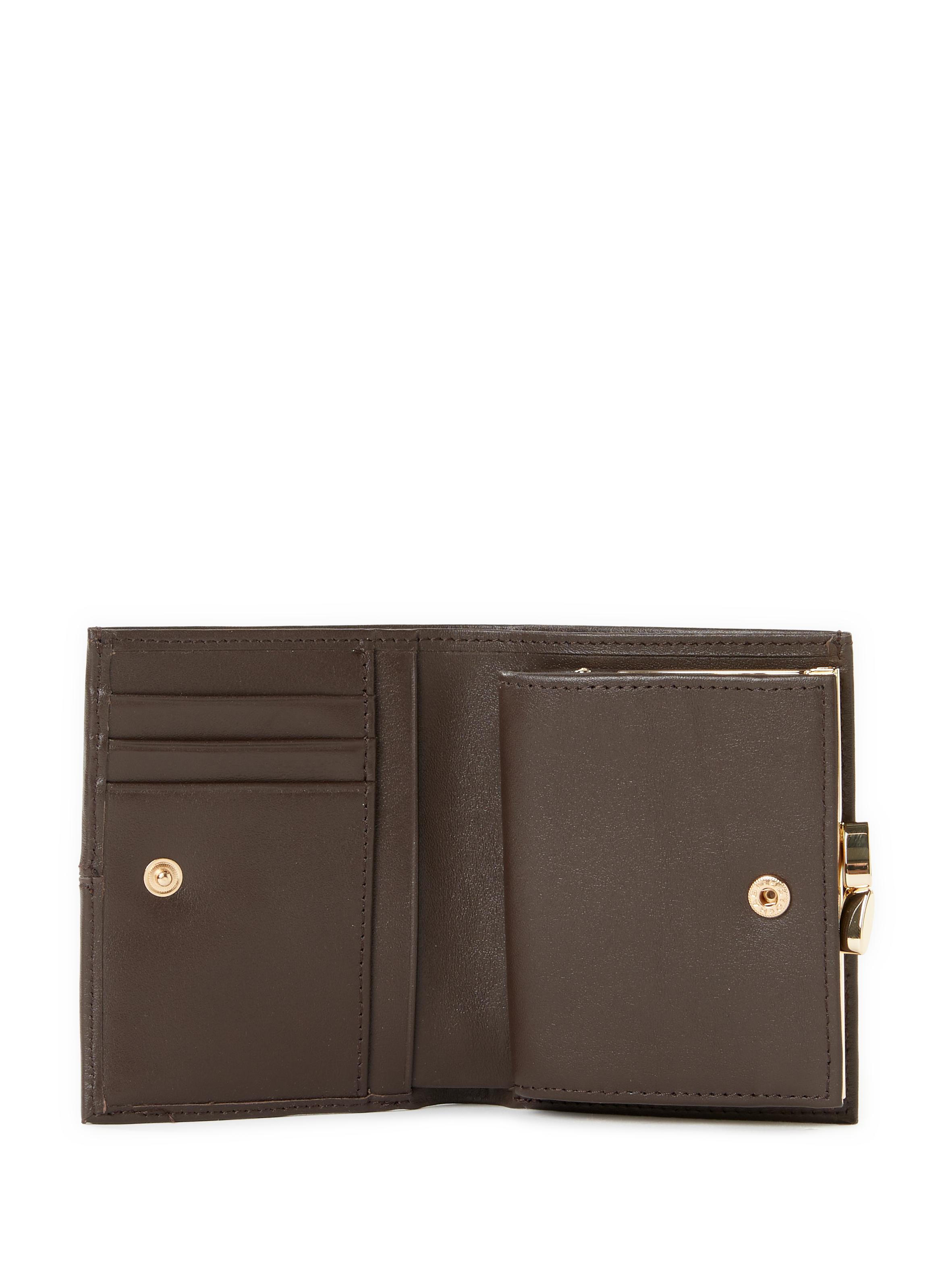 Portefeuille Jada en cuir NAT &amp; NIN Marron