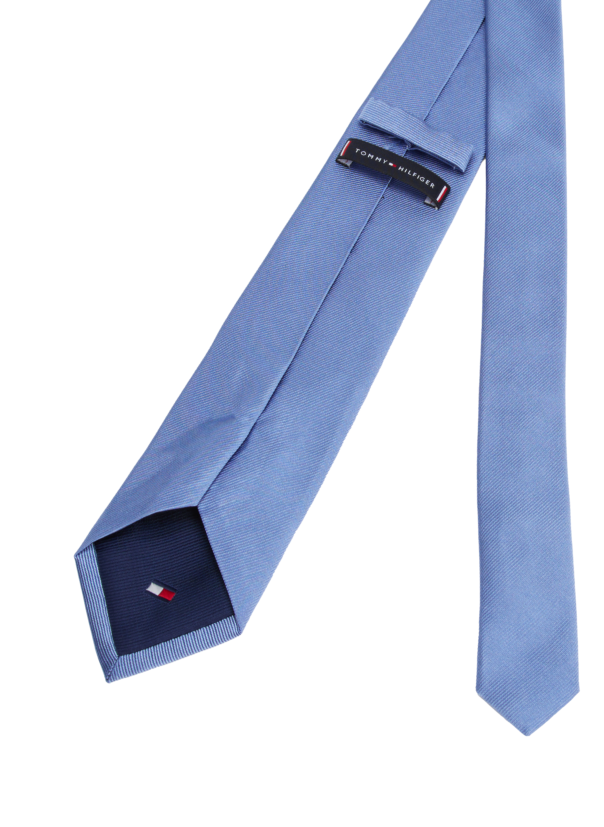 Solid Silk CL Tie TOMMY HILFIGER Blue