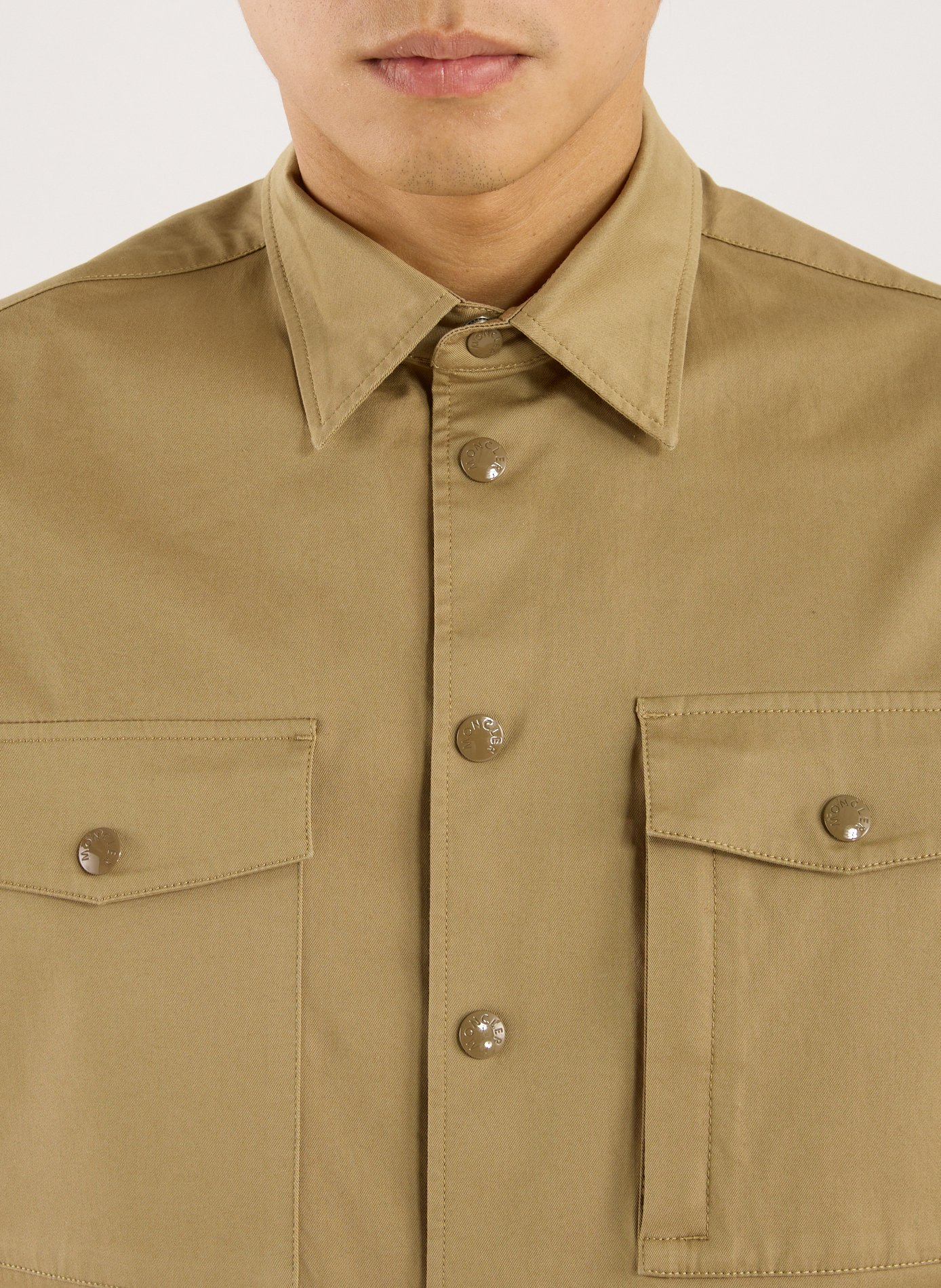  Cotton shirt MONCLER Beige