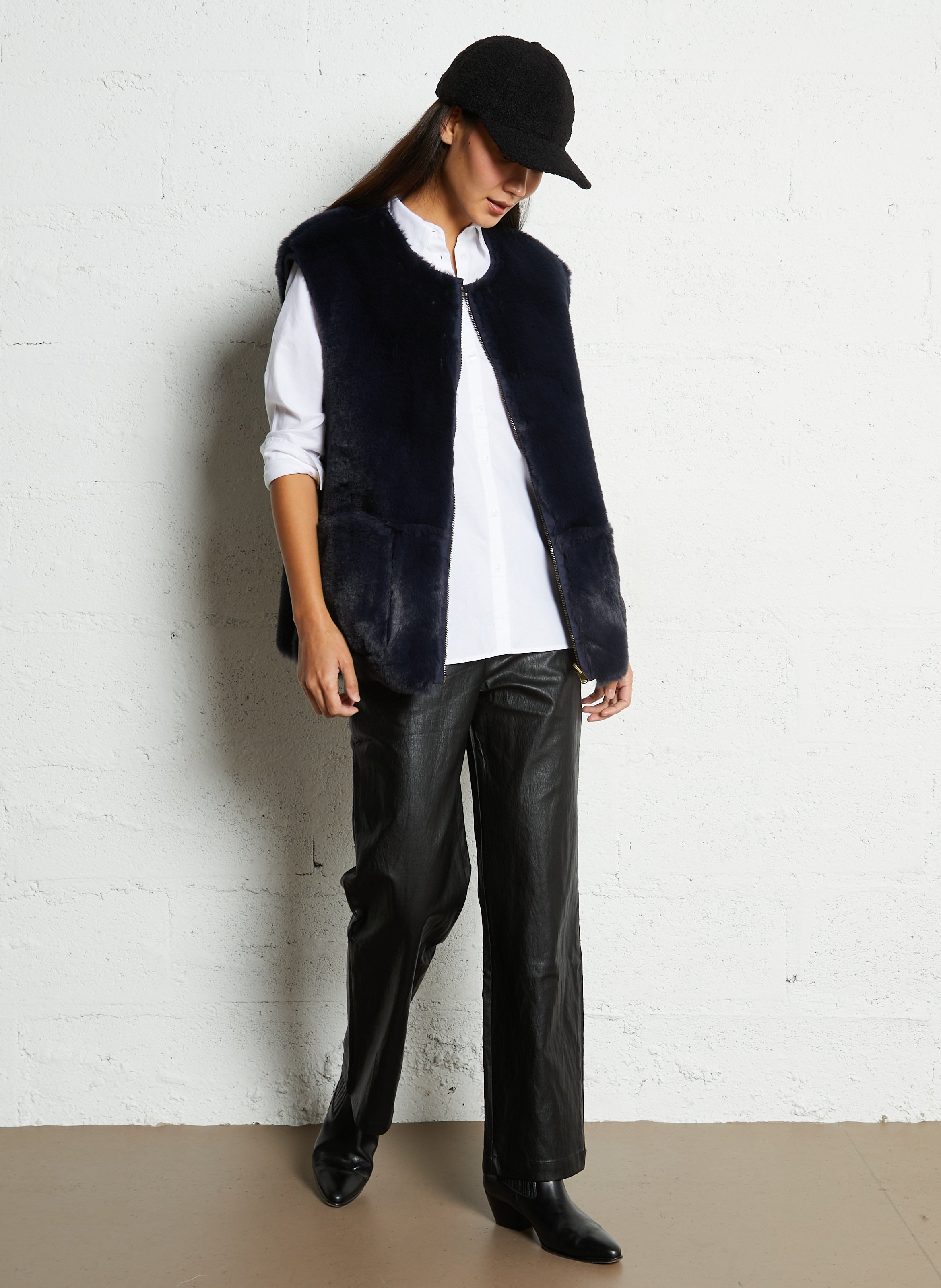 Chemise col classique en coton thomas MAISON 123 Blanc