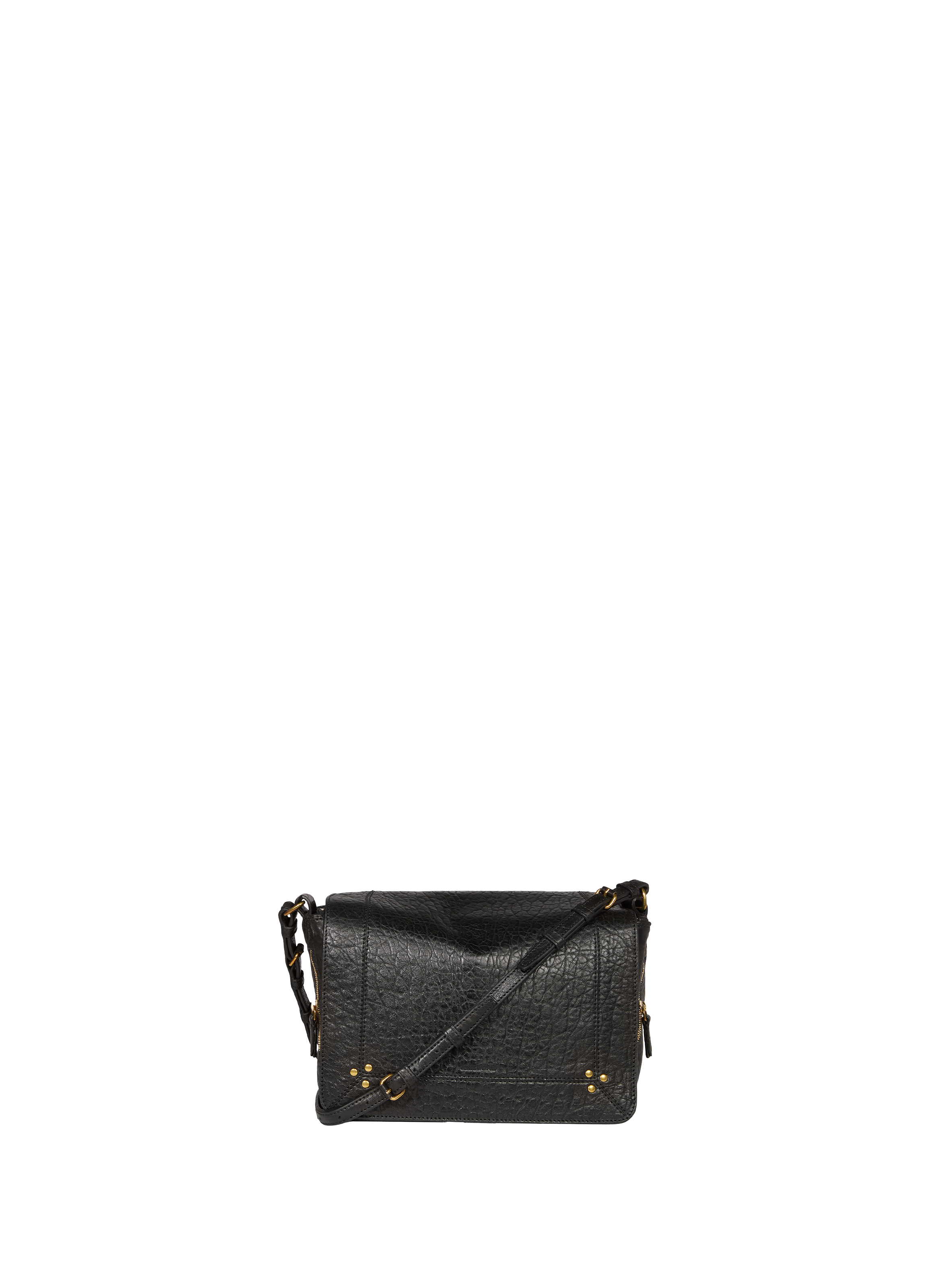 JÉRÔME DREYFUSS Sac à bandoulière Igor en cuir Noir