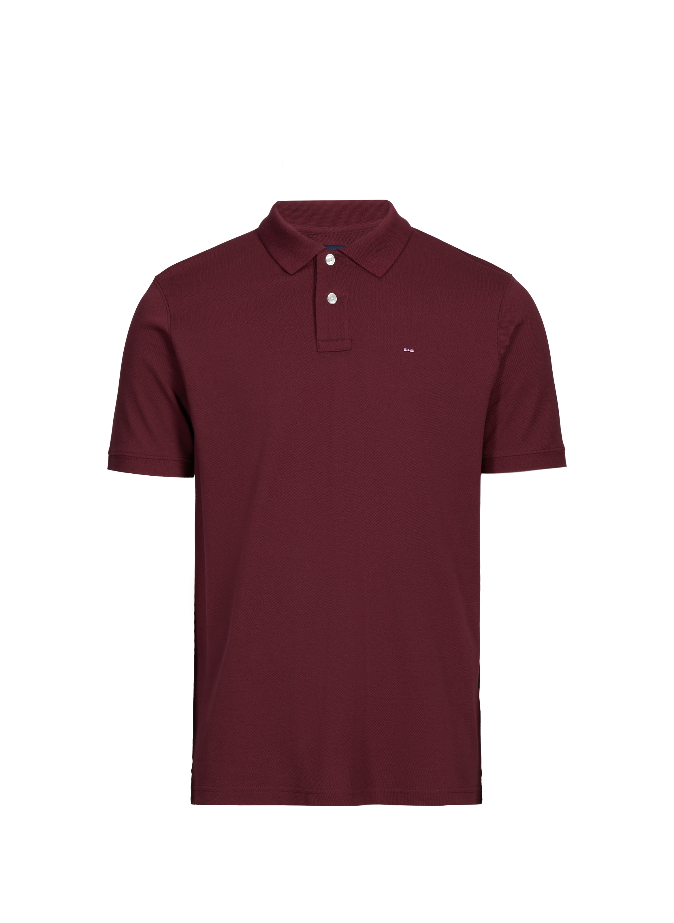 EDEN PARK Polo en coton piqué  Rouge