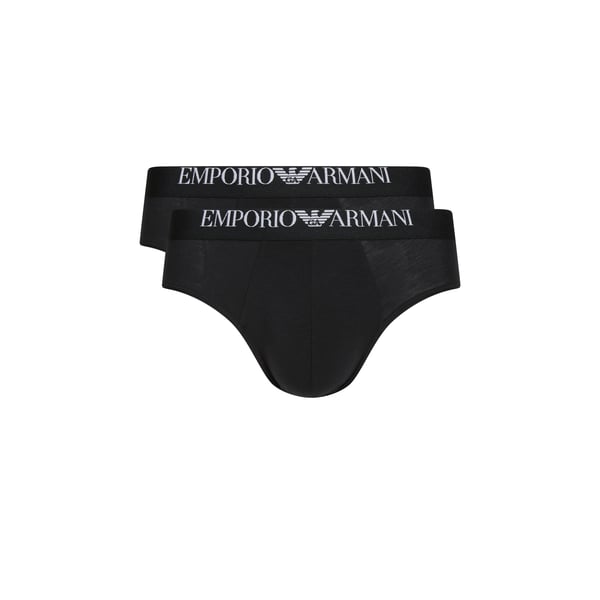 Pack de deux slips à logo