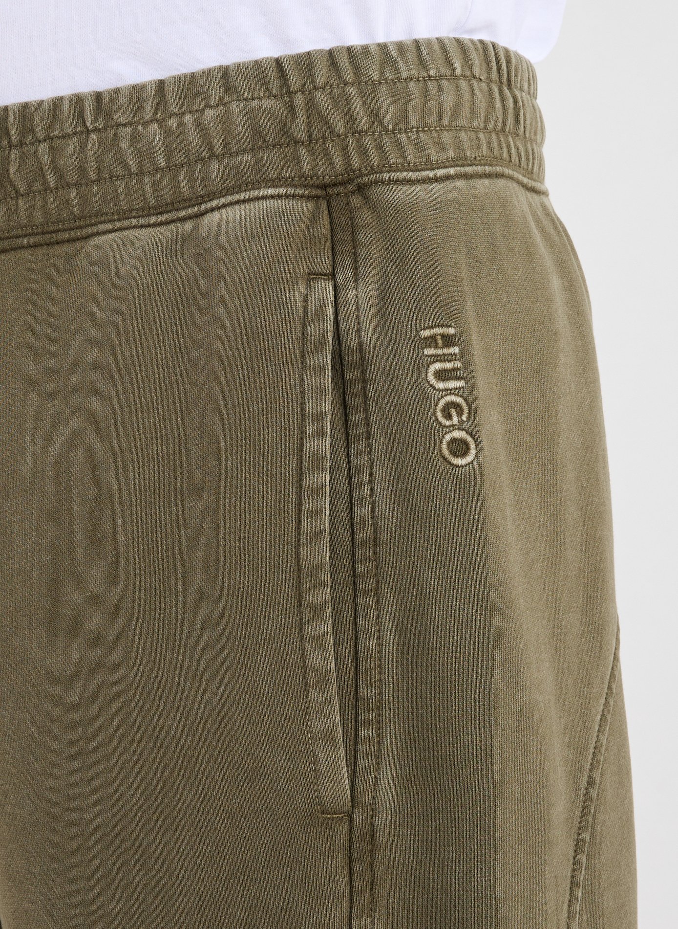 Cotton safety pants HUGO BLUE Khaki