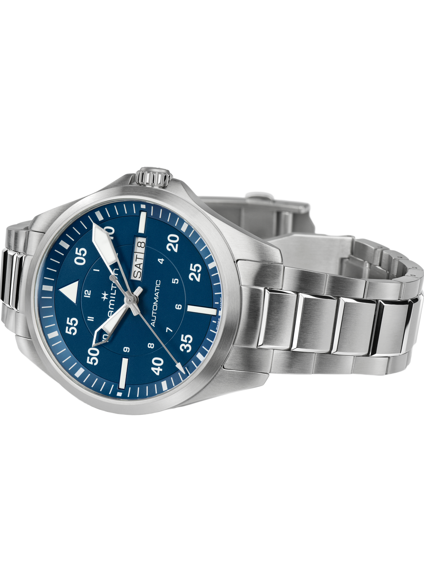 Montre automatique en acier inoxydable HAMILTON Rose