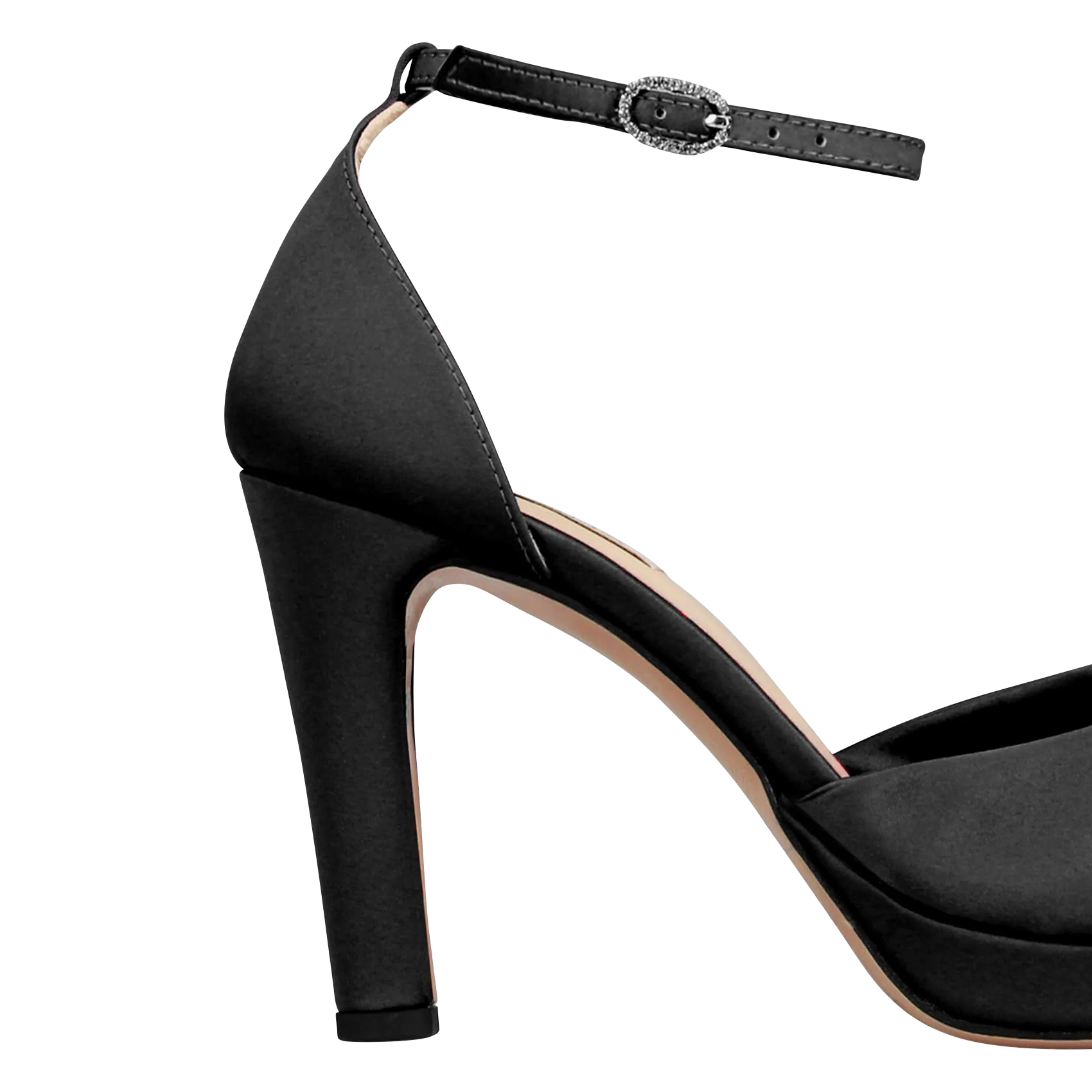 Sandales à talon en coton mélangé joy REPETTO Noir