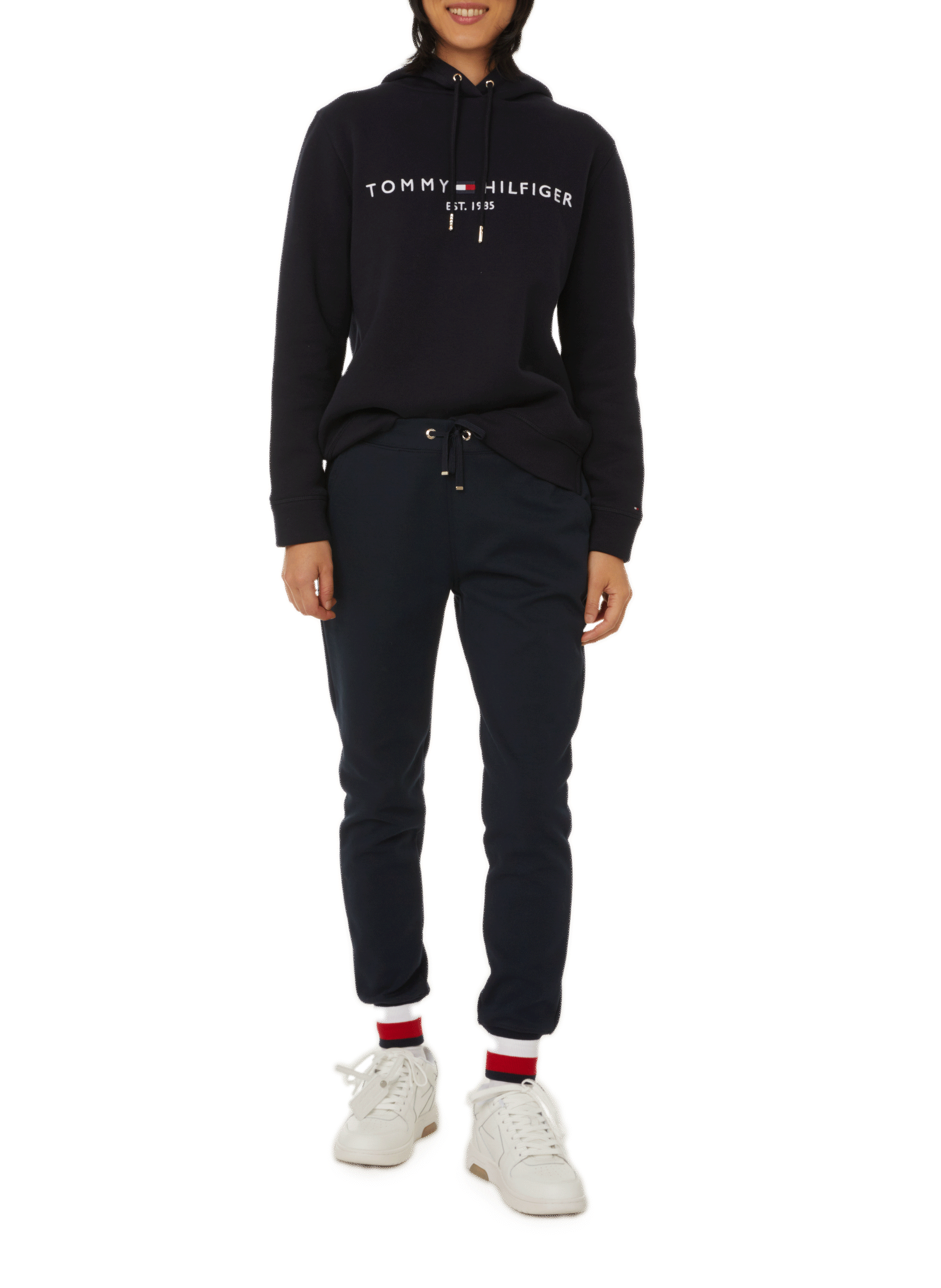 Cotton hoodie TOMMY HILFIGER Blue