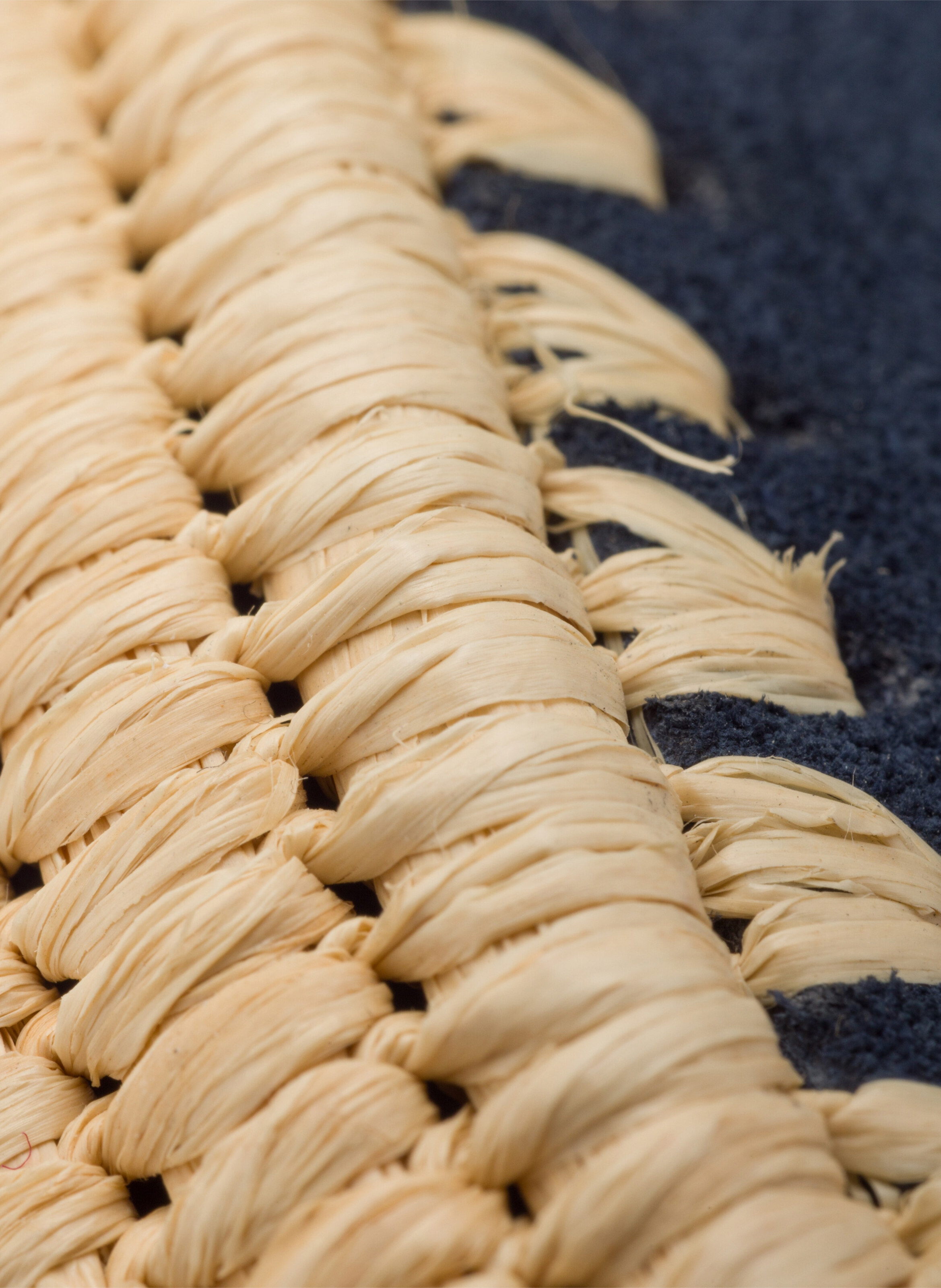 Mules en veau velours PRADA Bleu