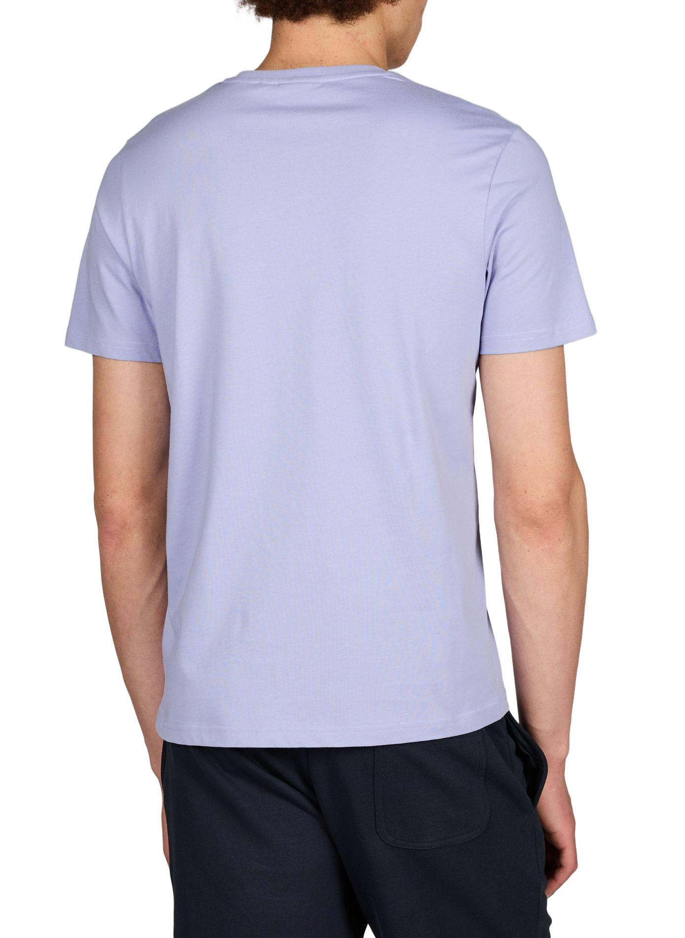 T-shirt  à logo en coton LYLE & SCOTT Violet