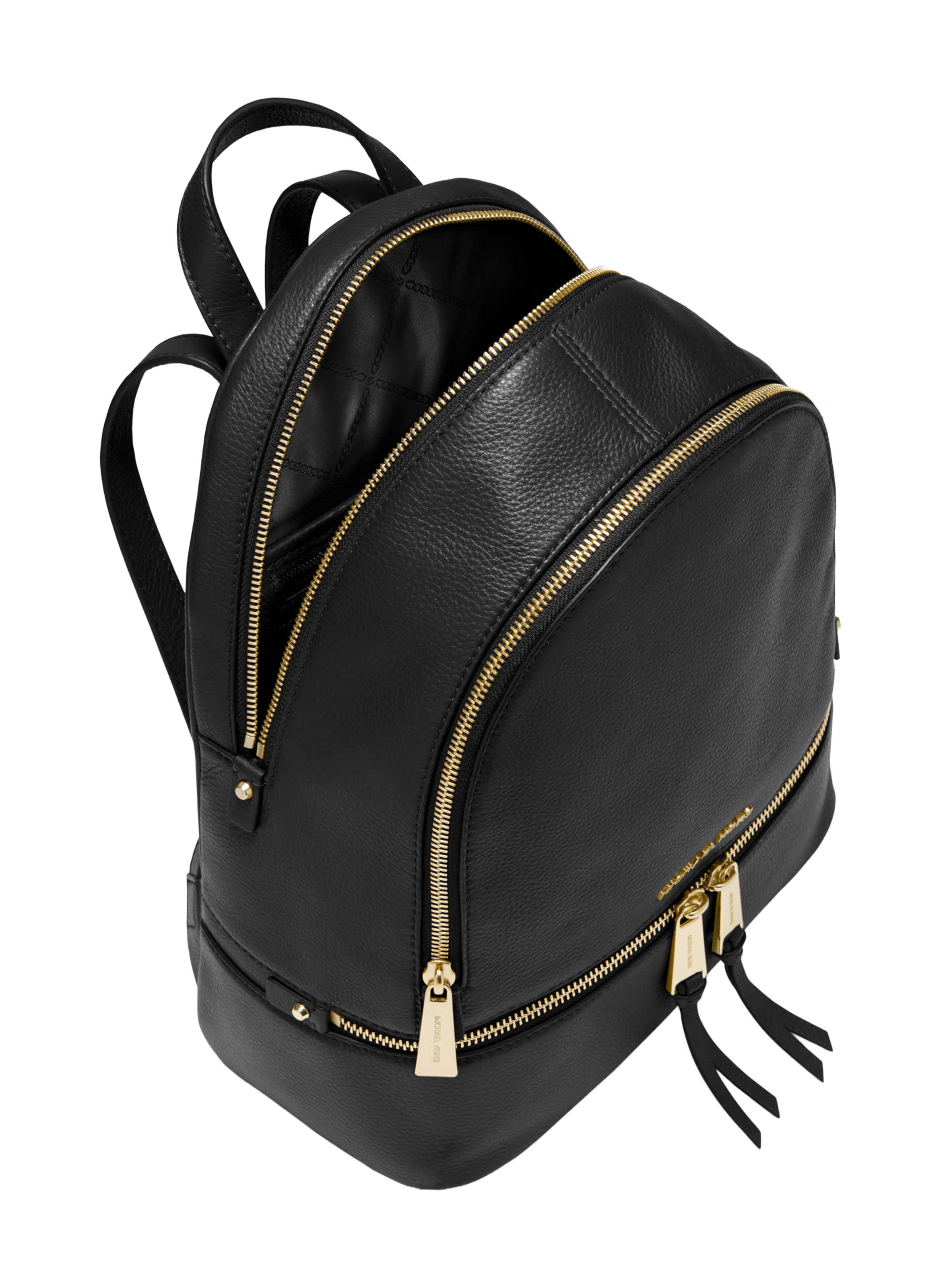 Sac à dos Rhea en cuir MICHAEL KORS Noir