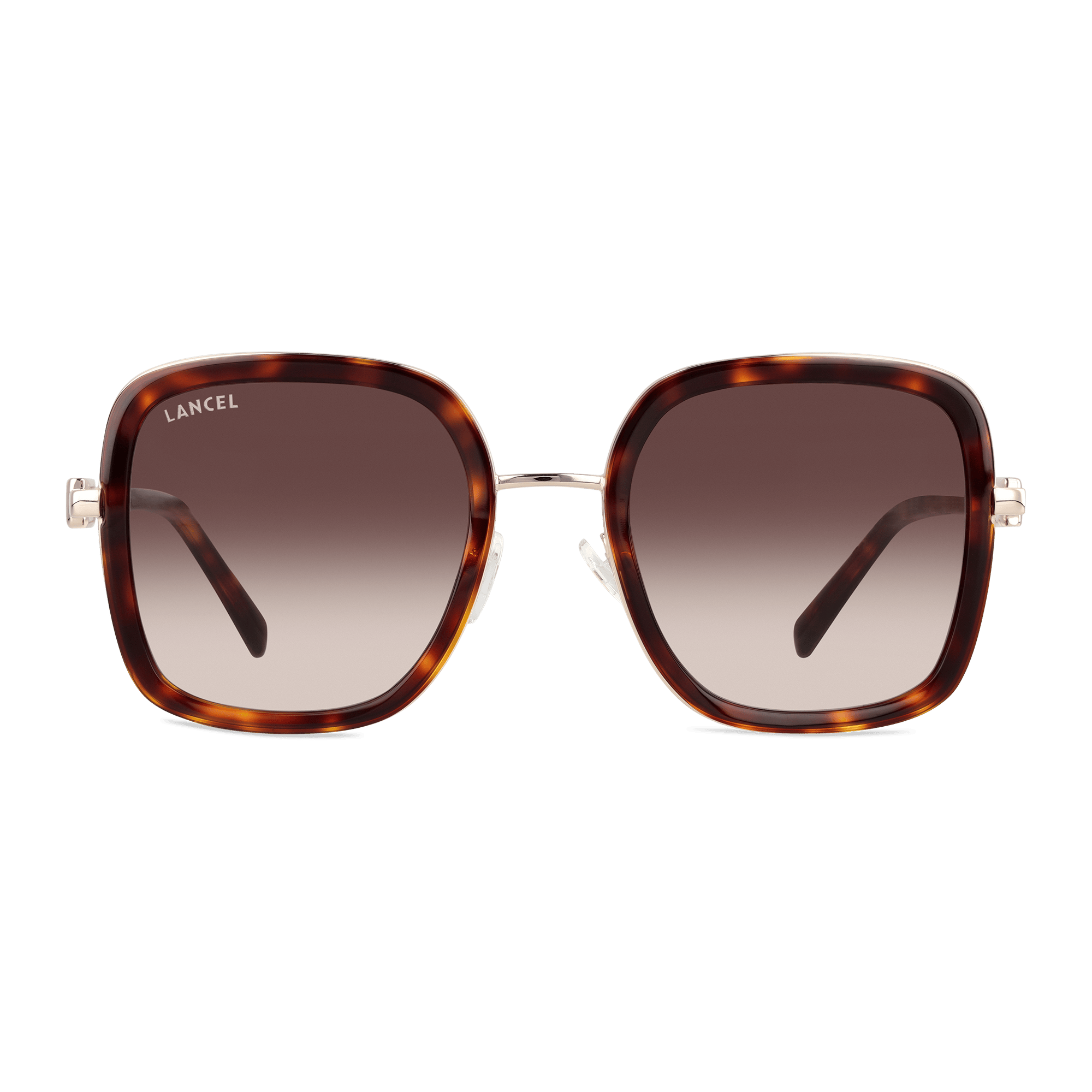 Lunettes de soleil tess de lancel en acétate LANCEL Marron