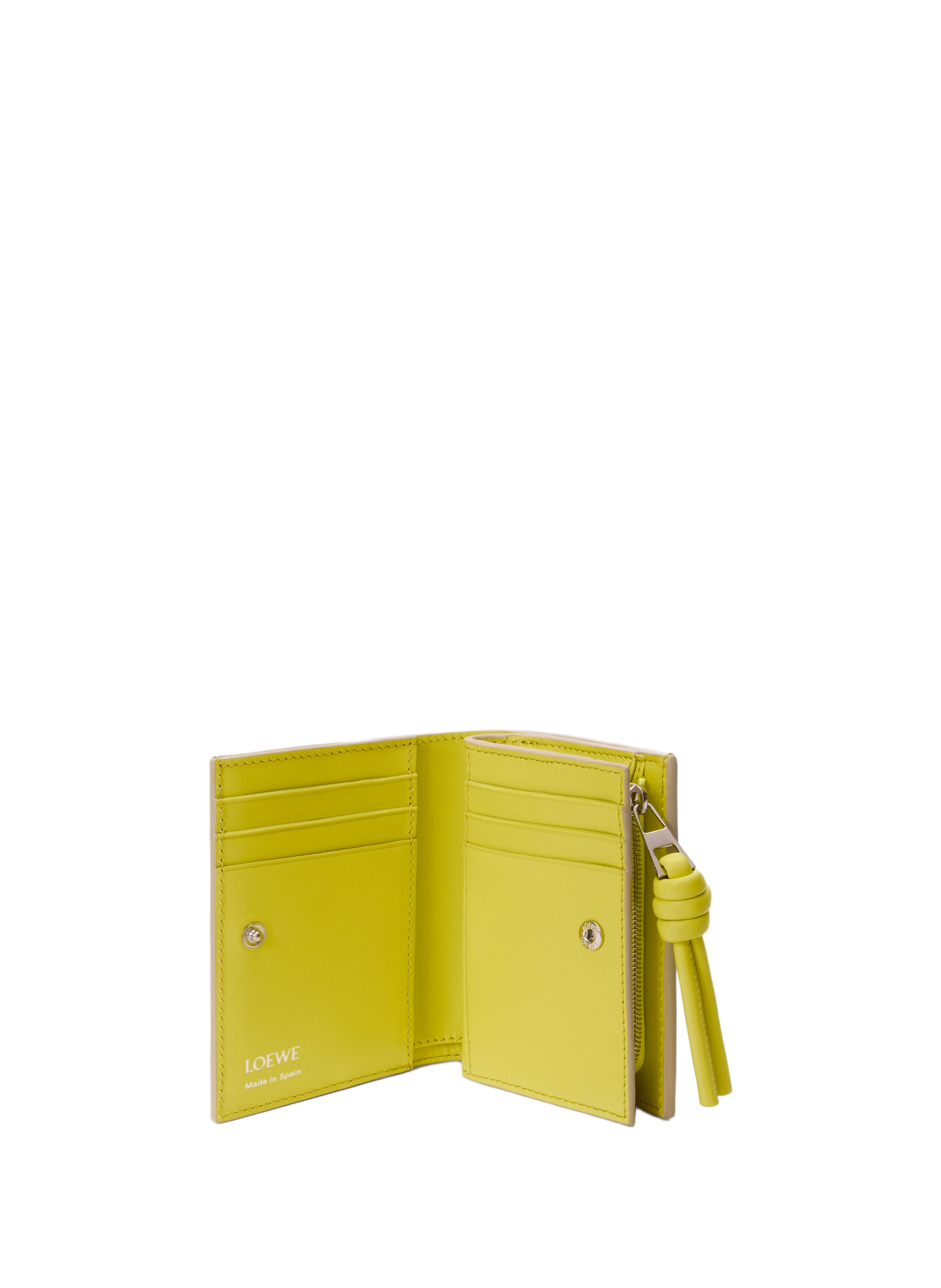 Calfskin Knot Wallet LOEWE Beige