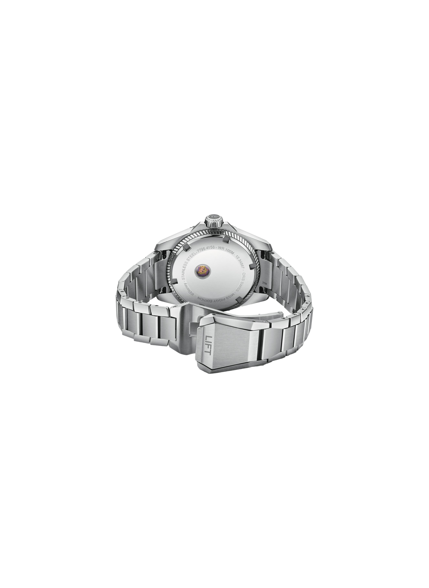 Montre automatique Oris ProPilot X Miss Piggy en acier inoxydable ORIS Rose