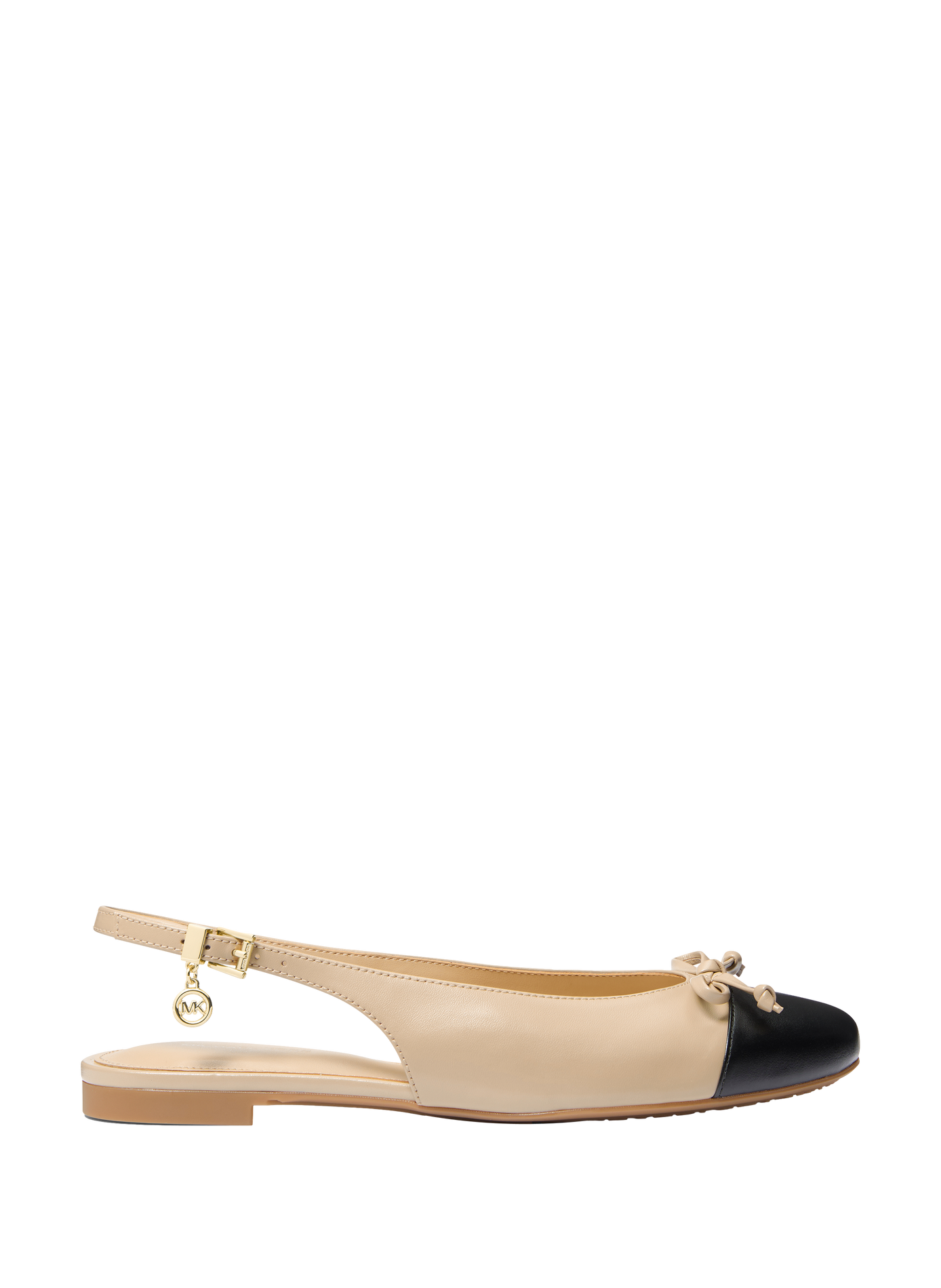 Leder-Slingbacks MICHAEL KORS Beige