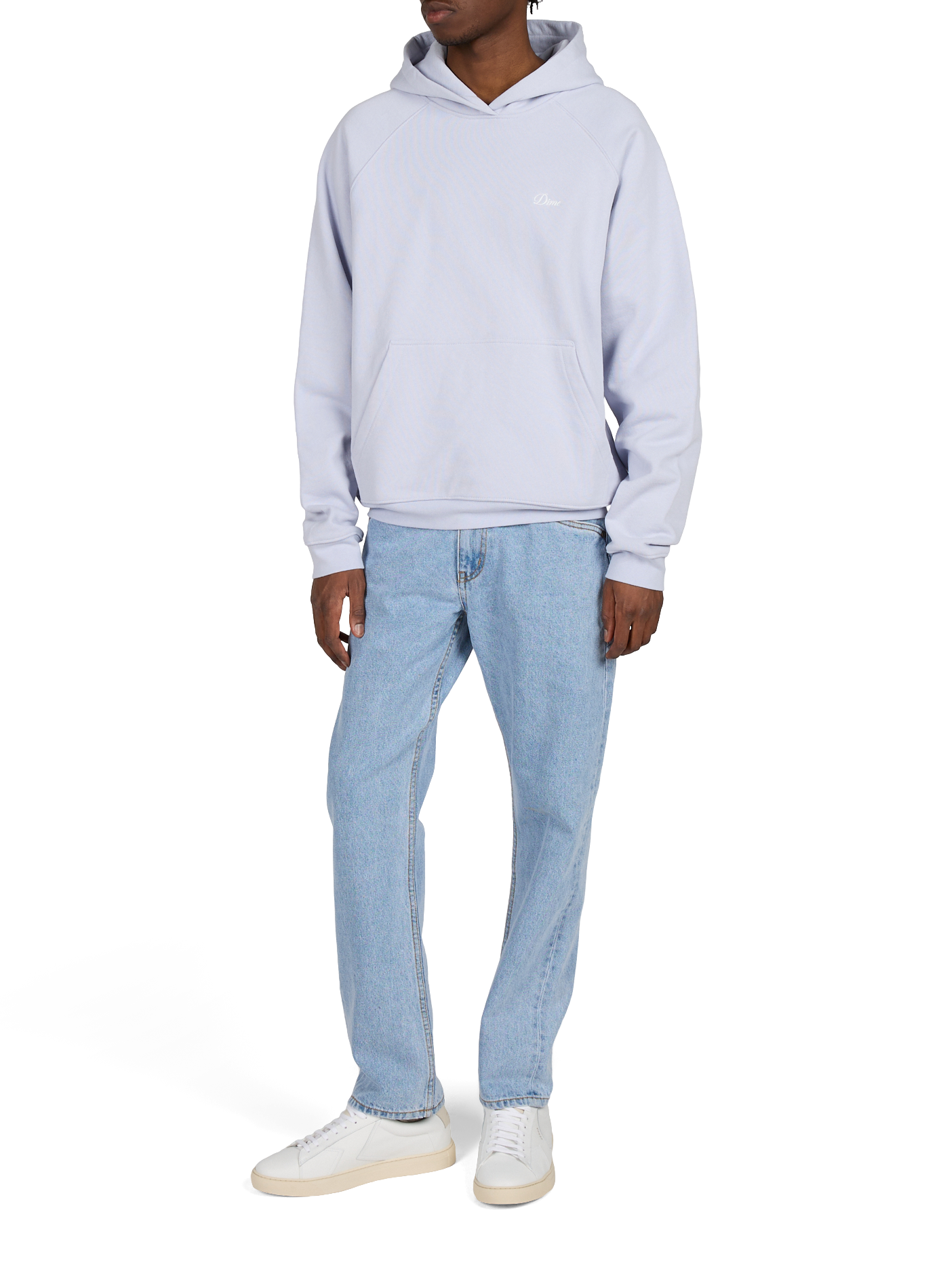 Straight-cut cotton jeans DIME Blue