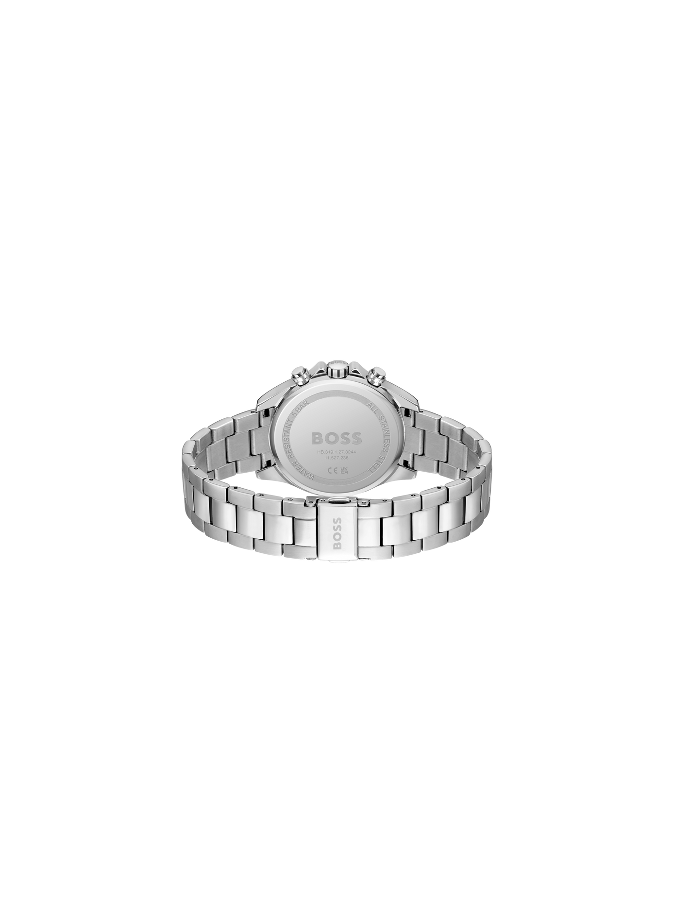Montre quartz Novia en acier inoxydable BOSS Noir