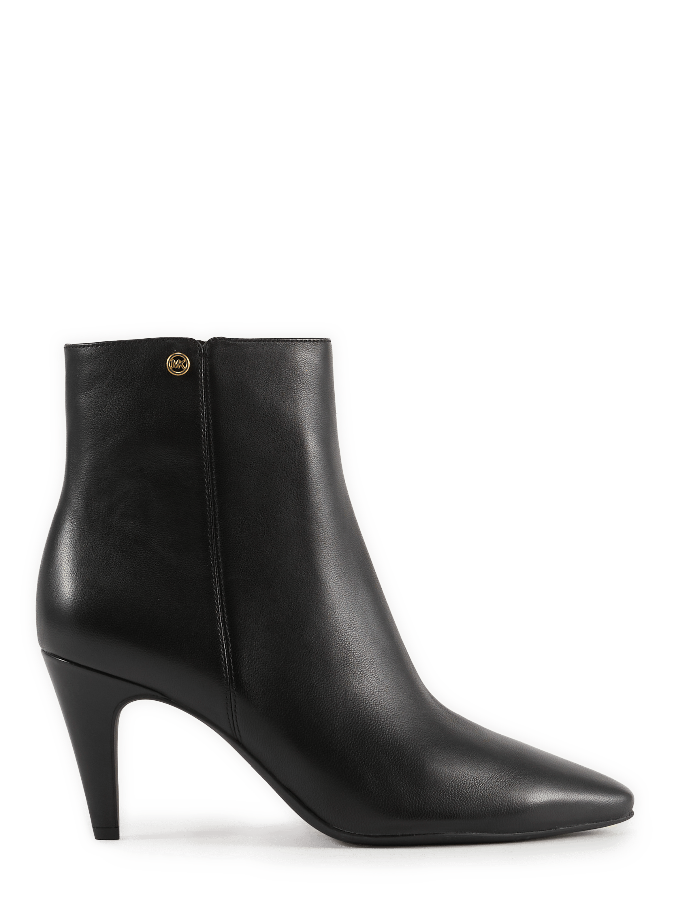 Daniela zip-up leather ankle boots MICHAEL KORS Black
