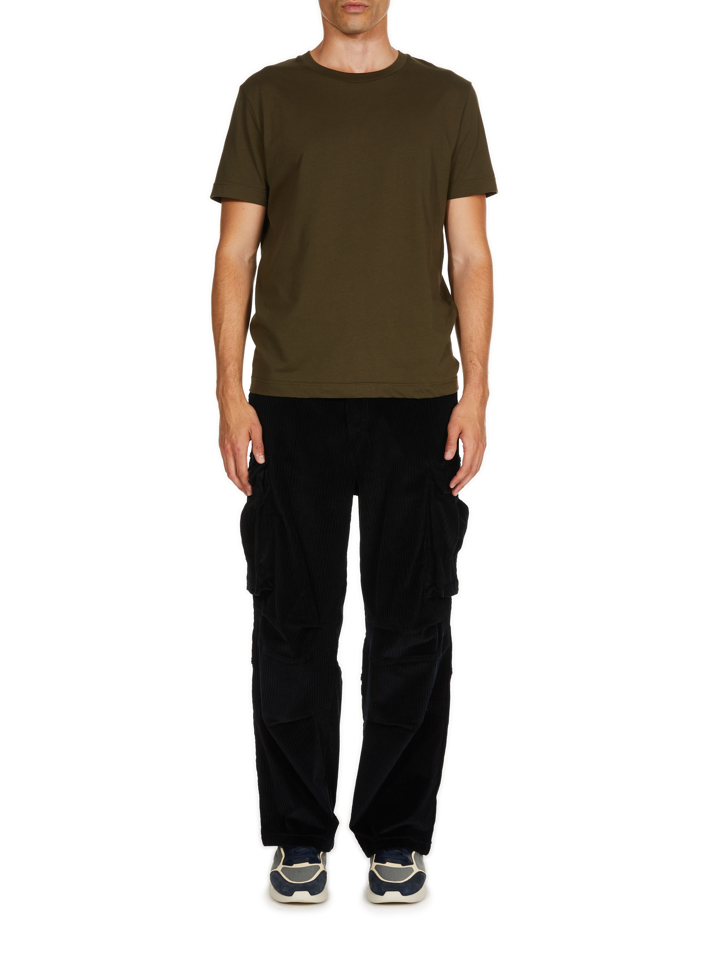 Cargo-Hose Earl aus Cord-Samt SAISON 1865 Blau