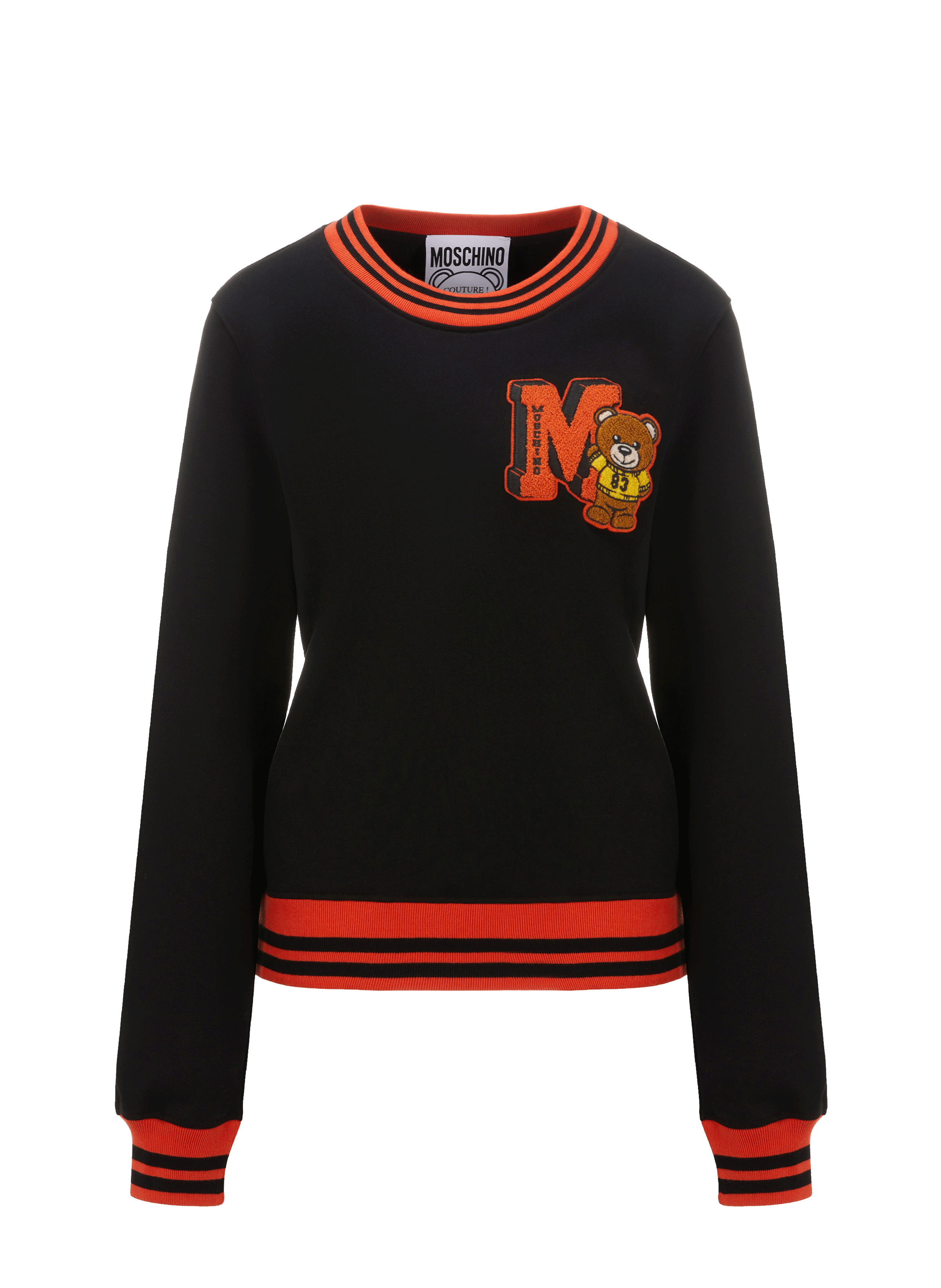 Sweatshirt à logo en coton