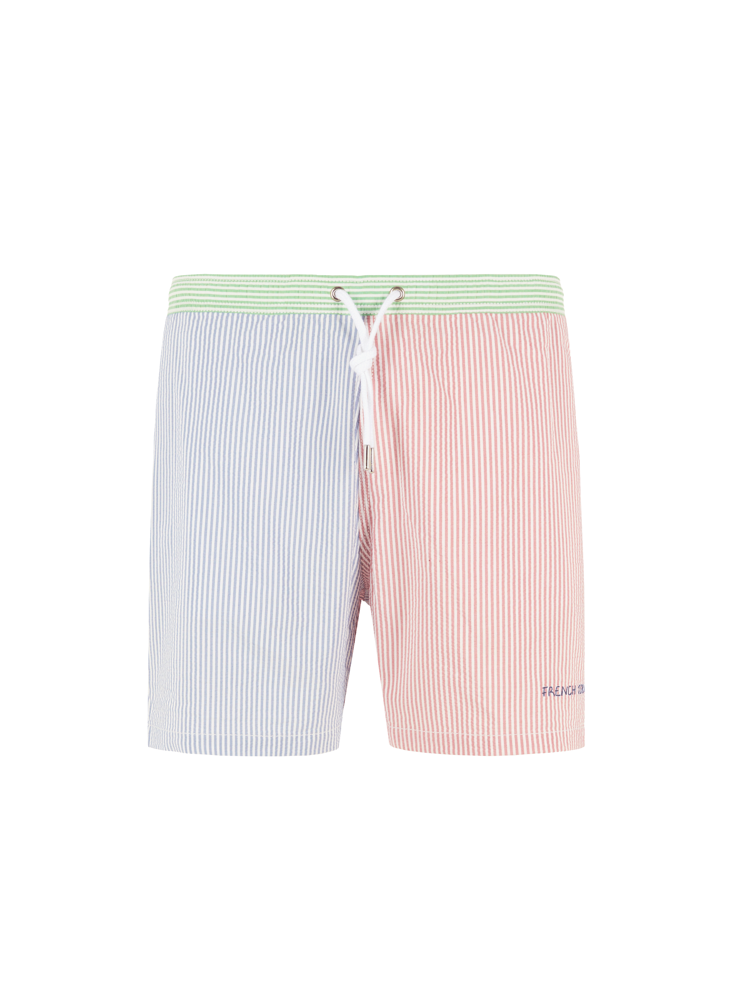 Short de bain French Touch en coton mélangé