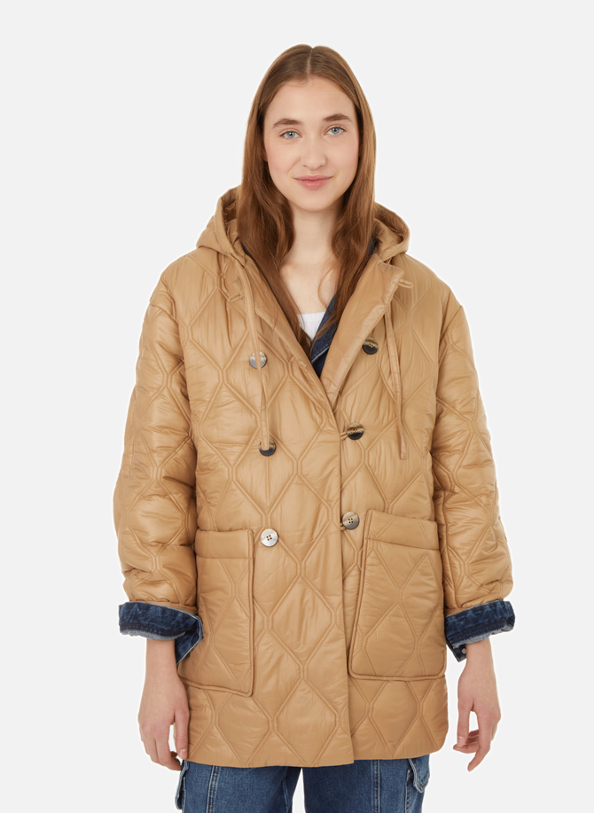 Quilted down jacket GANNI