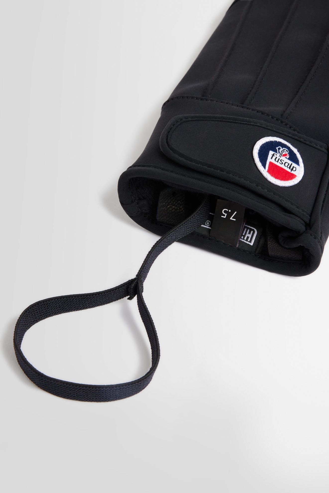 Moufles de ski glacier mitten polyester FUSALP Noir