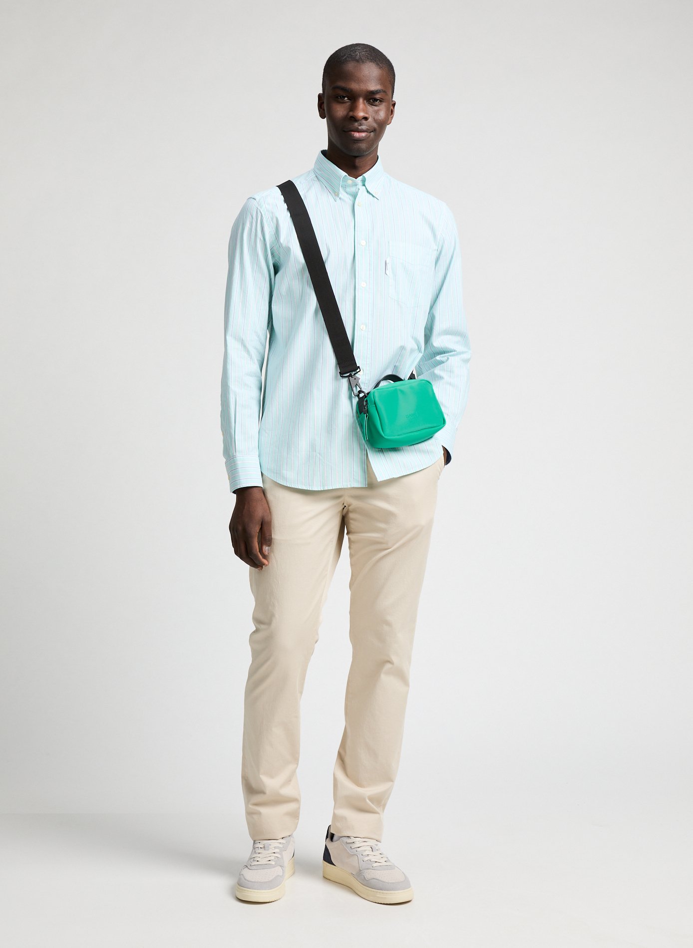 Sac à bandoulière Box Bag Micro RAINS Vert