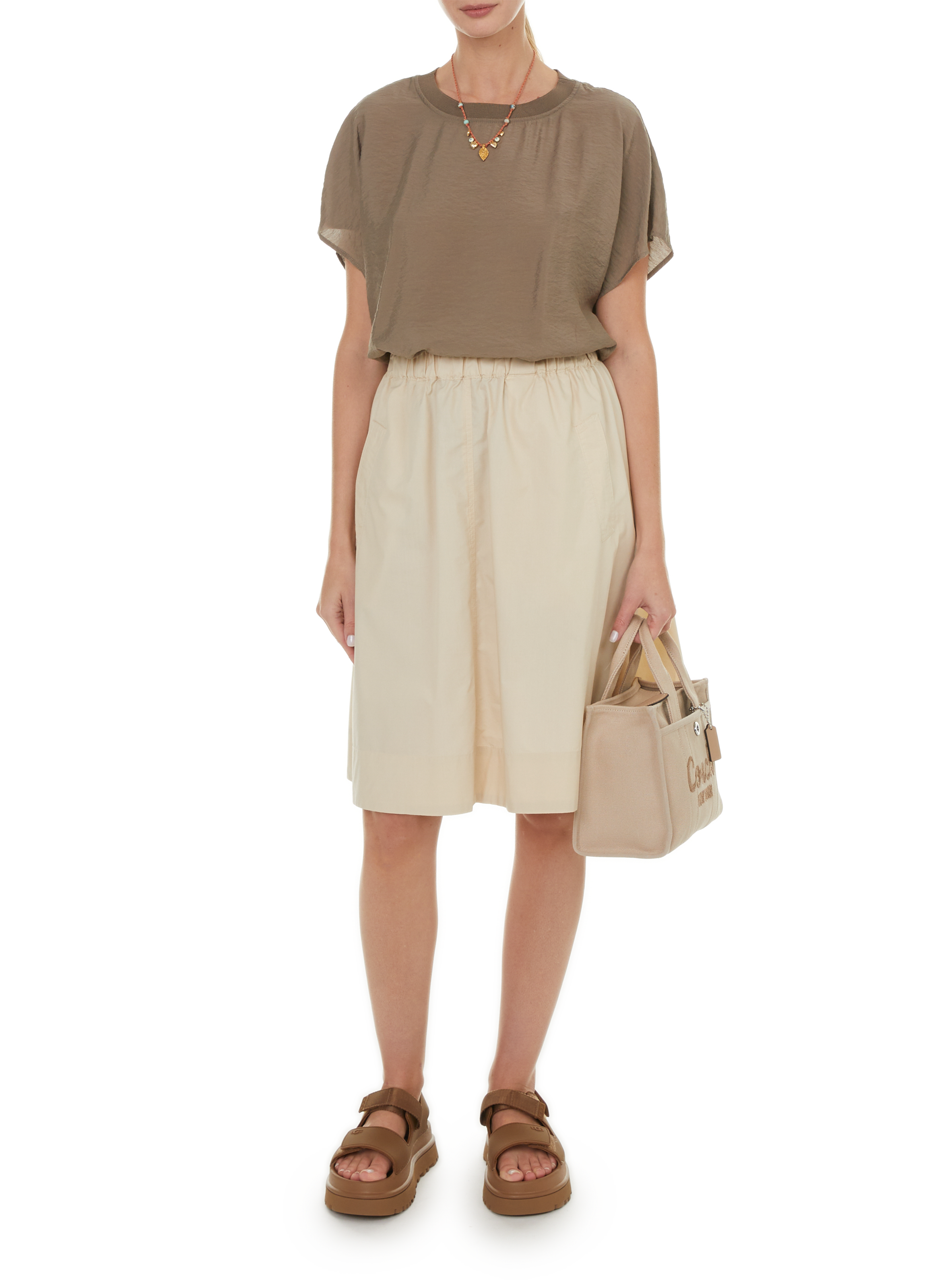 GoldenGlow flat sandals UGG Brown