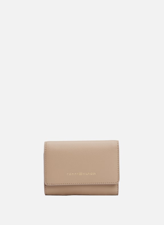 Portefeuille à trois volets Beige by TOMMY HILFIGER TOMMY HILFIGER Portefeuille à trois volets Beige