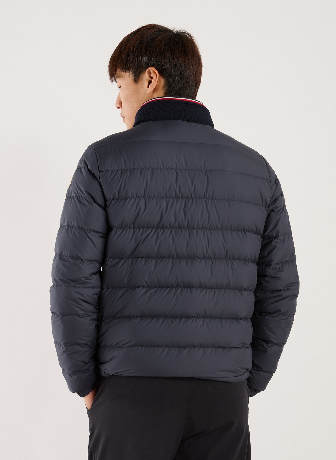Short Brendann Puffer Jacket MONCLER Blue