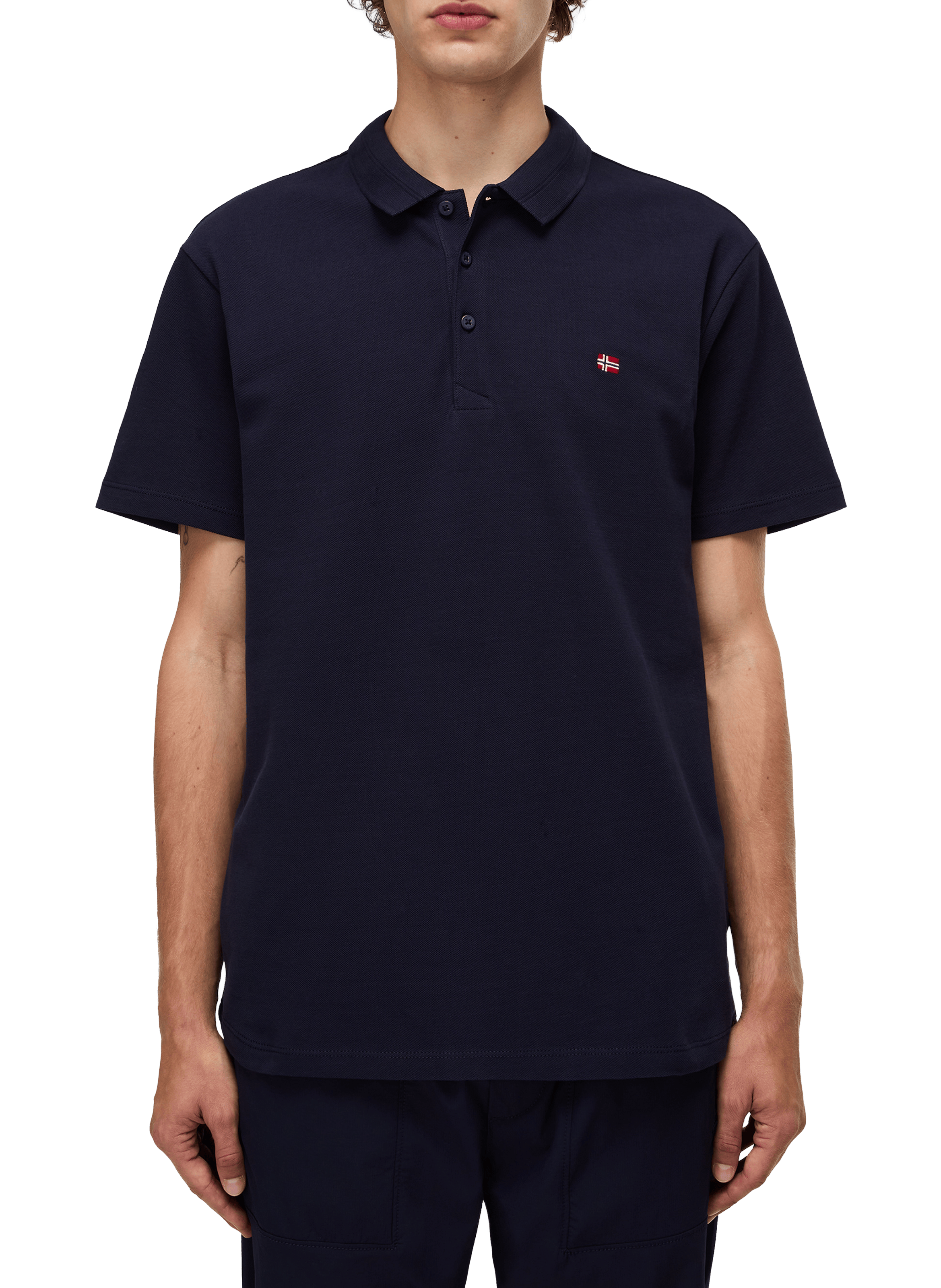  Cotton polo shirt  NAPAPIJRI Blue