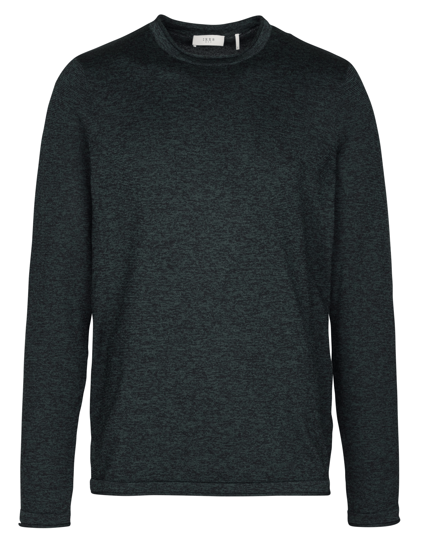 Pull droit en maille Vert