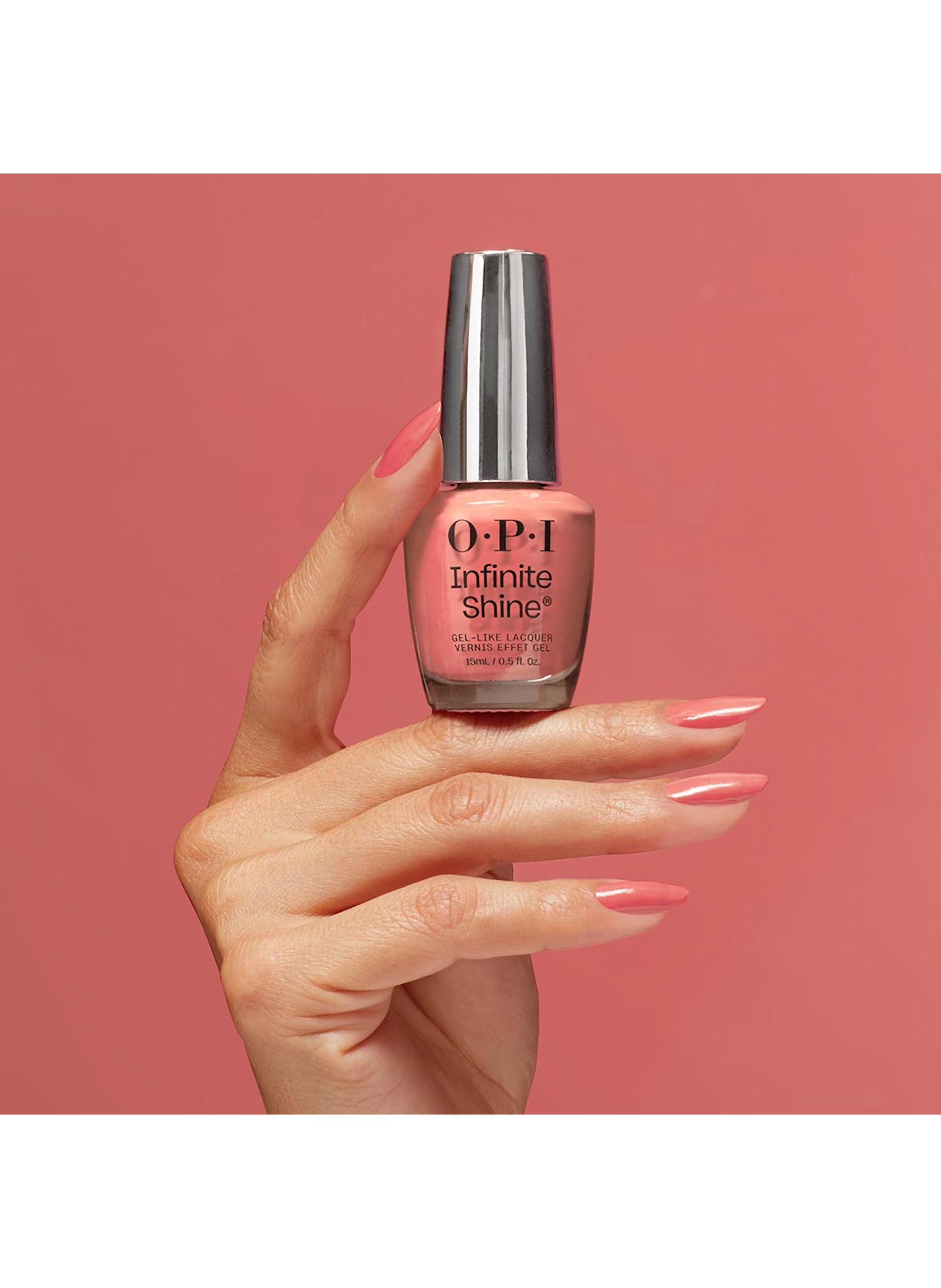 **Megawatt Hot**
**Infinite Shine**
Long-lasting gel effect nail polish OPI Orange