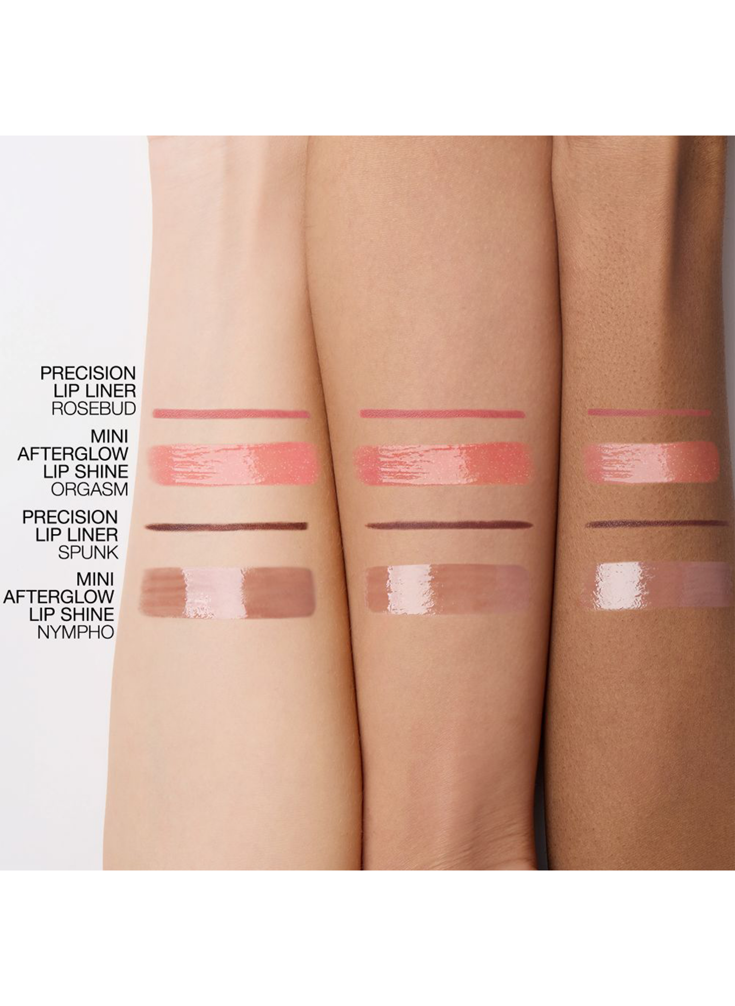 Line &amp; Shine Lip Duo - Duo crayon à lèvres et gloss à lèvres brillant Spunk/Nympho NARS Spunk lip liner