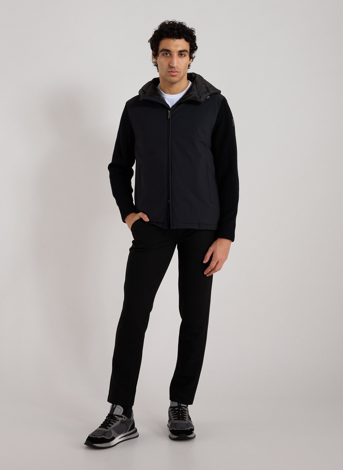 Jacquard jogging pants COLMAR Black