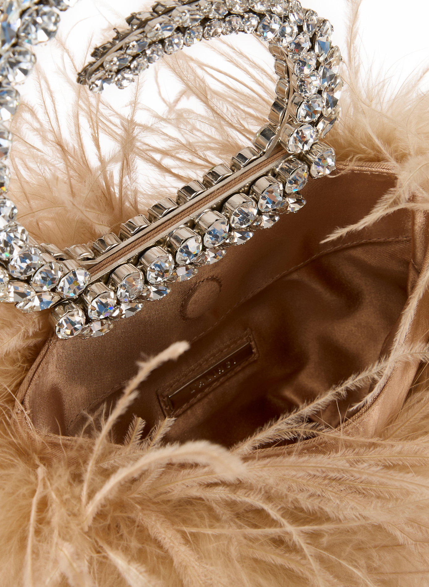Karma feather handbag L'ALINGI Beige