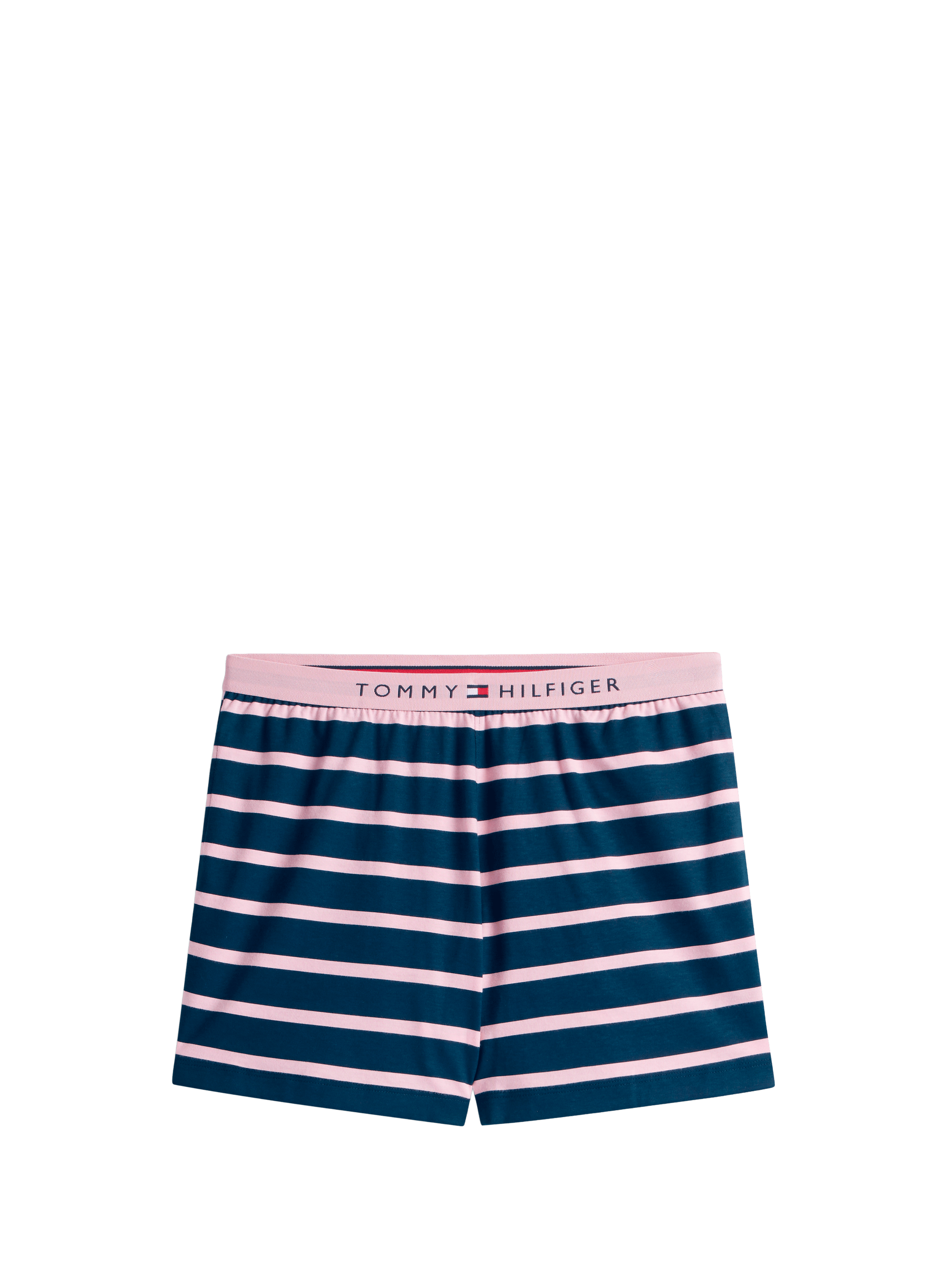Ensemble de pyjama imprimé en coton TOMMY HILFIGER Rose