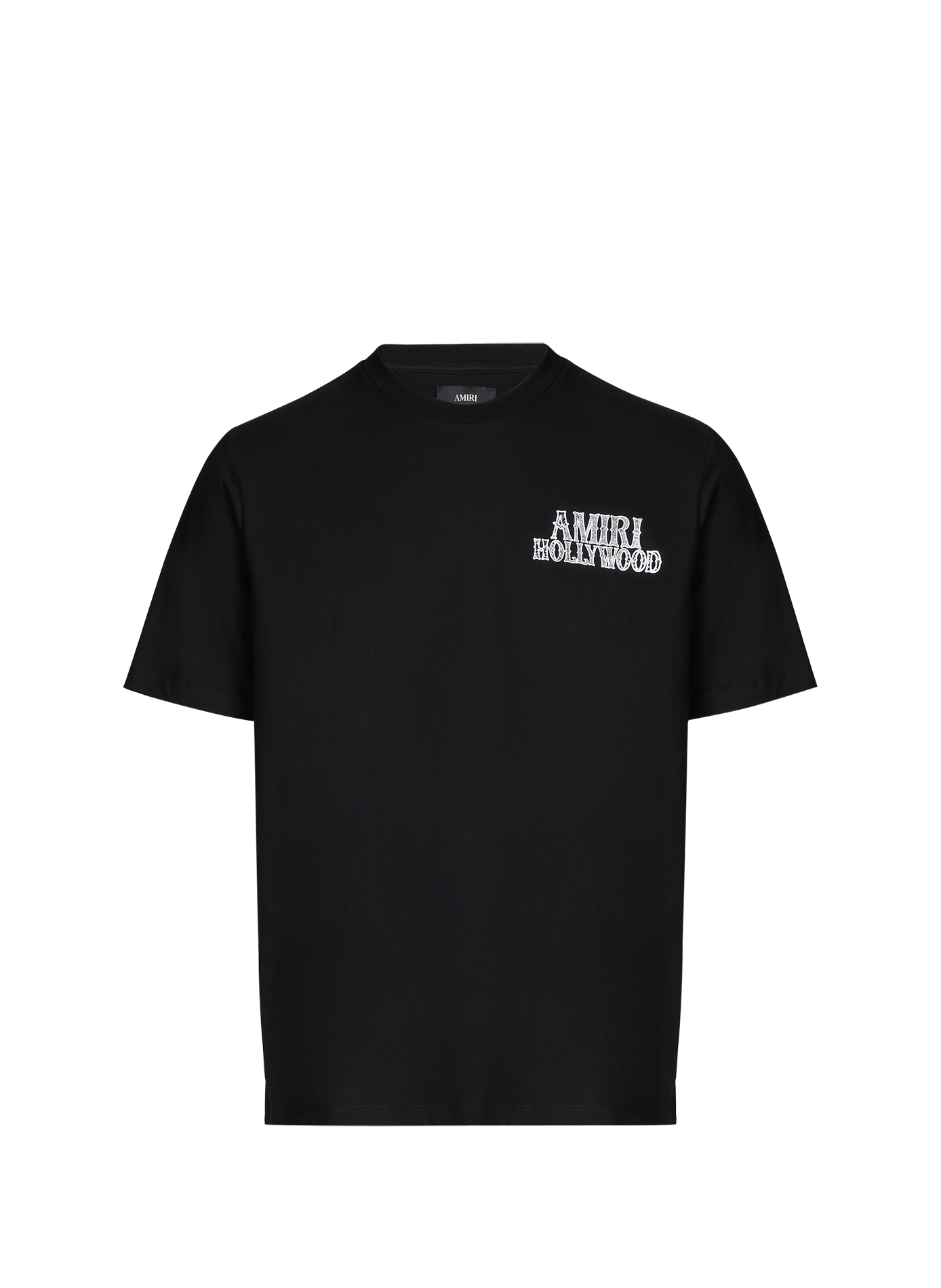 Biker-style cotton t-shirt AMIRI Black